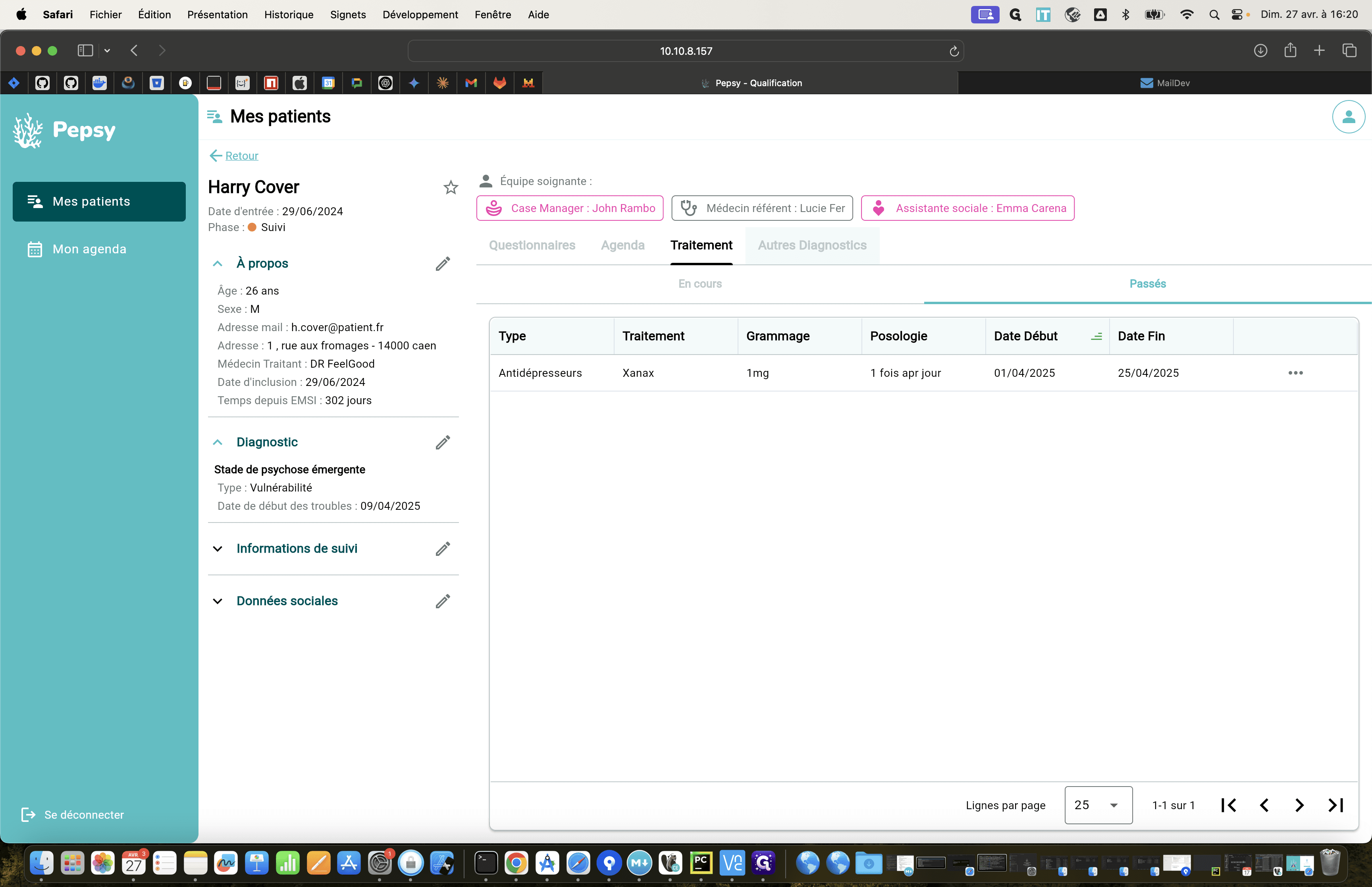 Step #85: Cliquez sur "Autres Diagnostics".