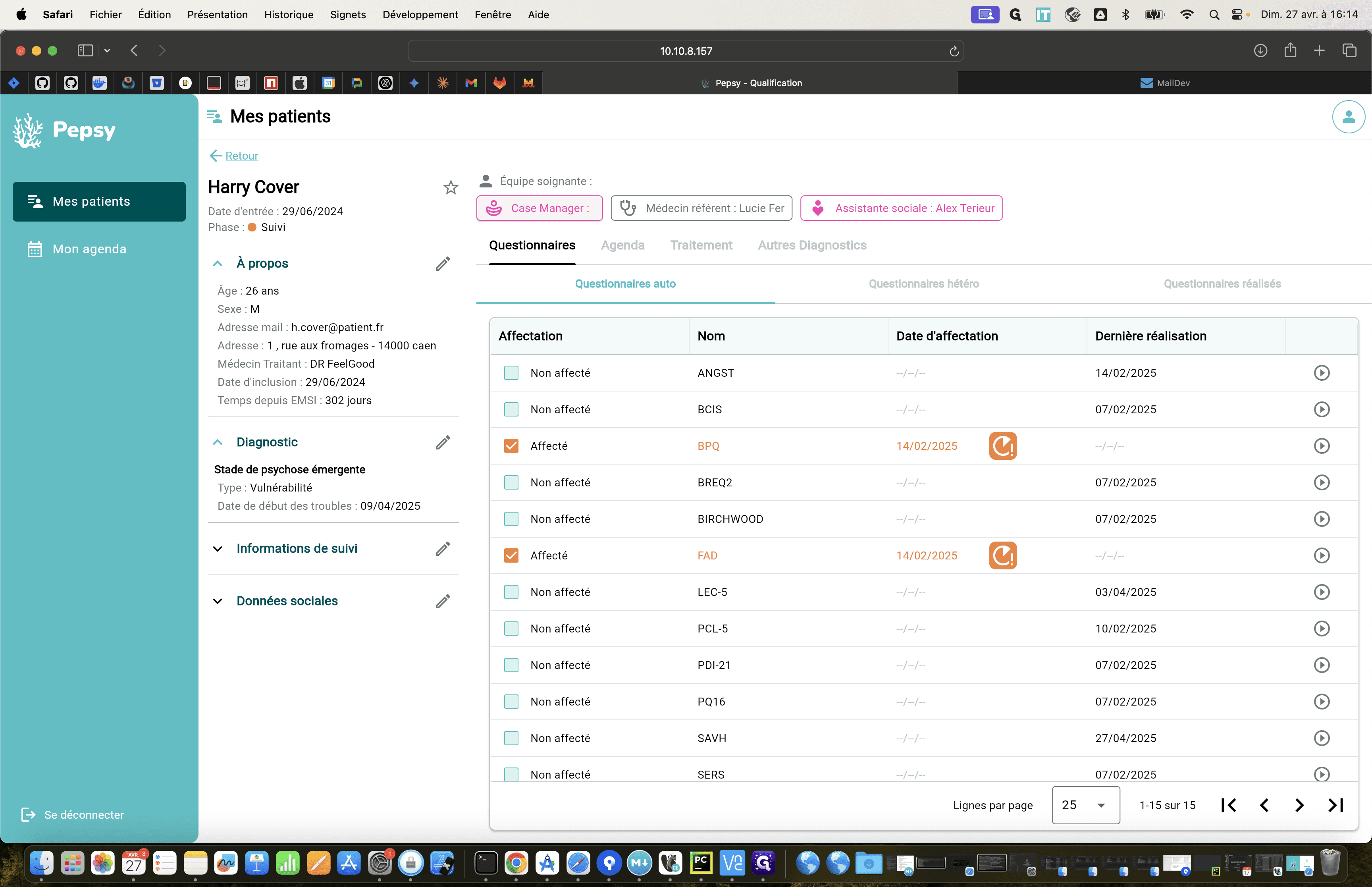 Step #12: Cliquez sur "Case Manager :"