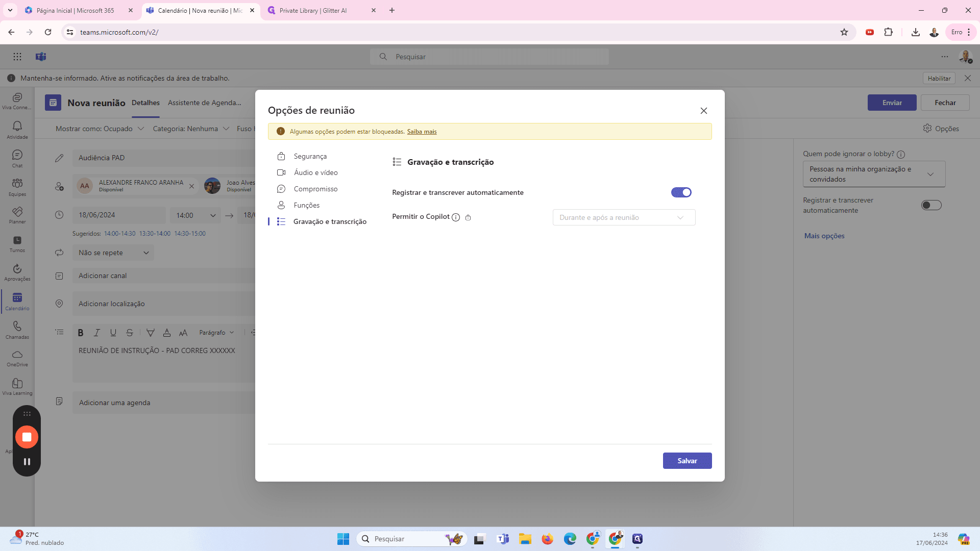 Step #17: Depois clique em Salvar
