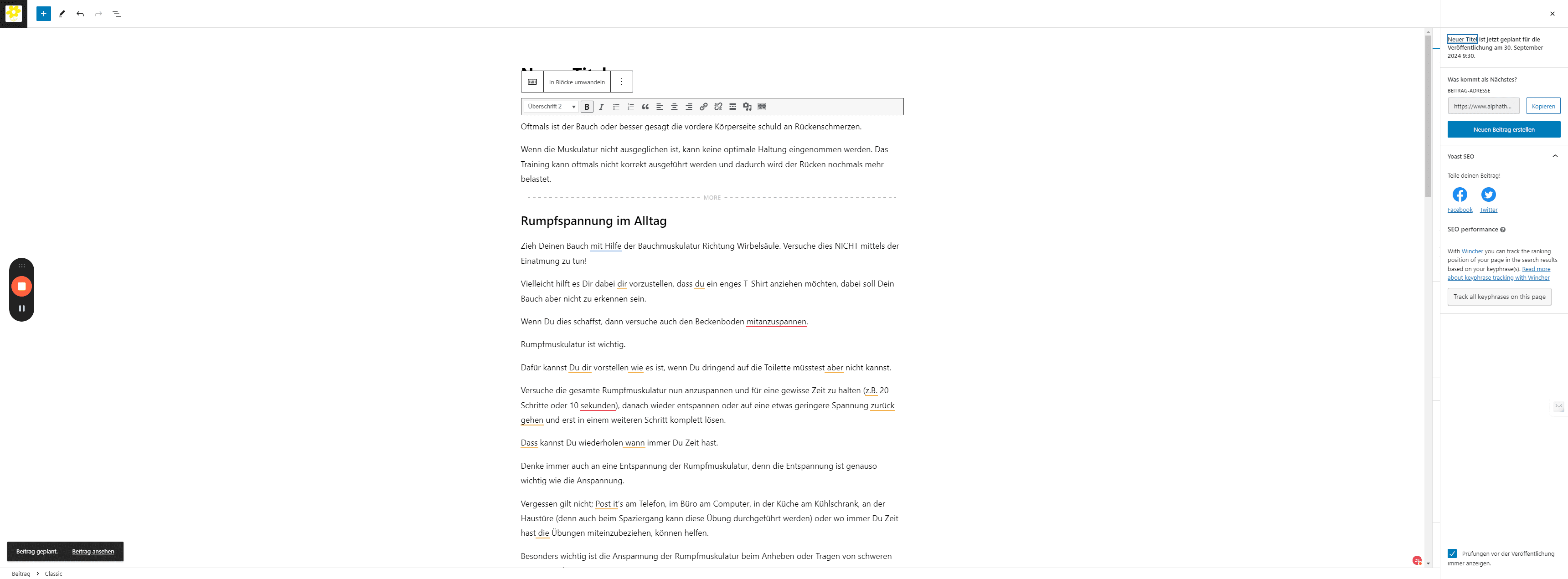 Step #20: Klicken Sie auf "Kopieren"