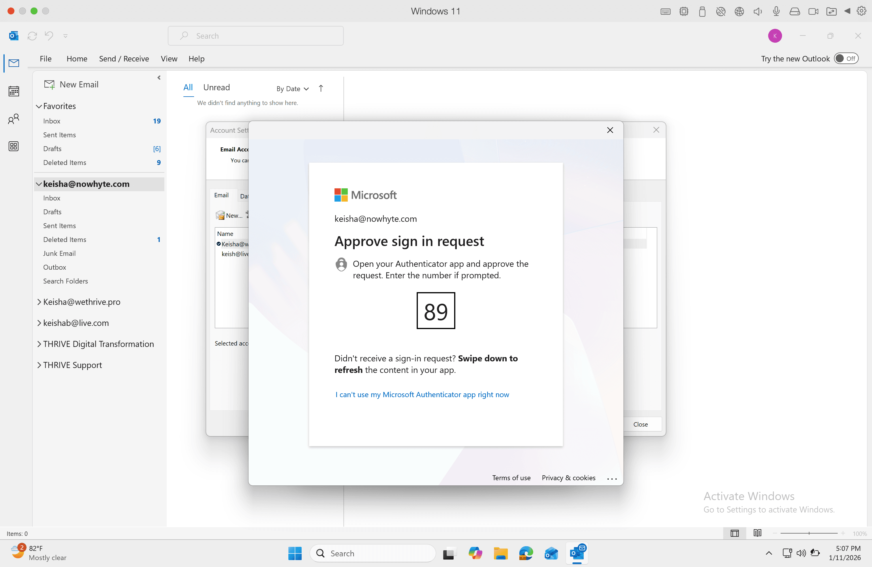 Step #25: Approve the sign in request on Microsoft Authenticator