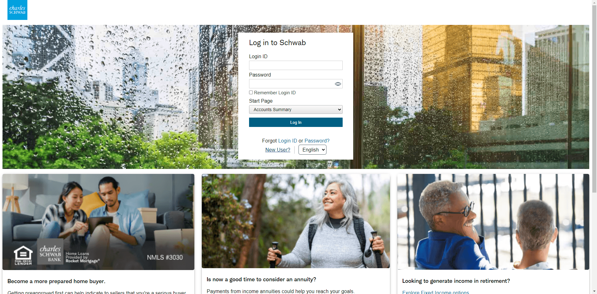 Step #1: Click on "New User ?"