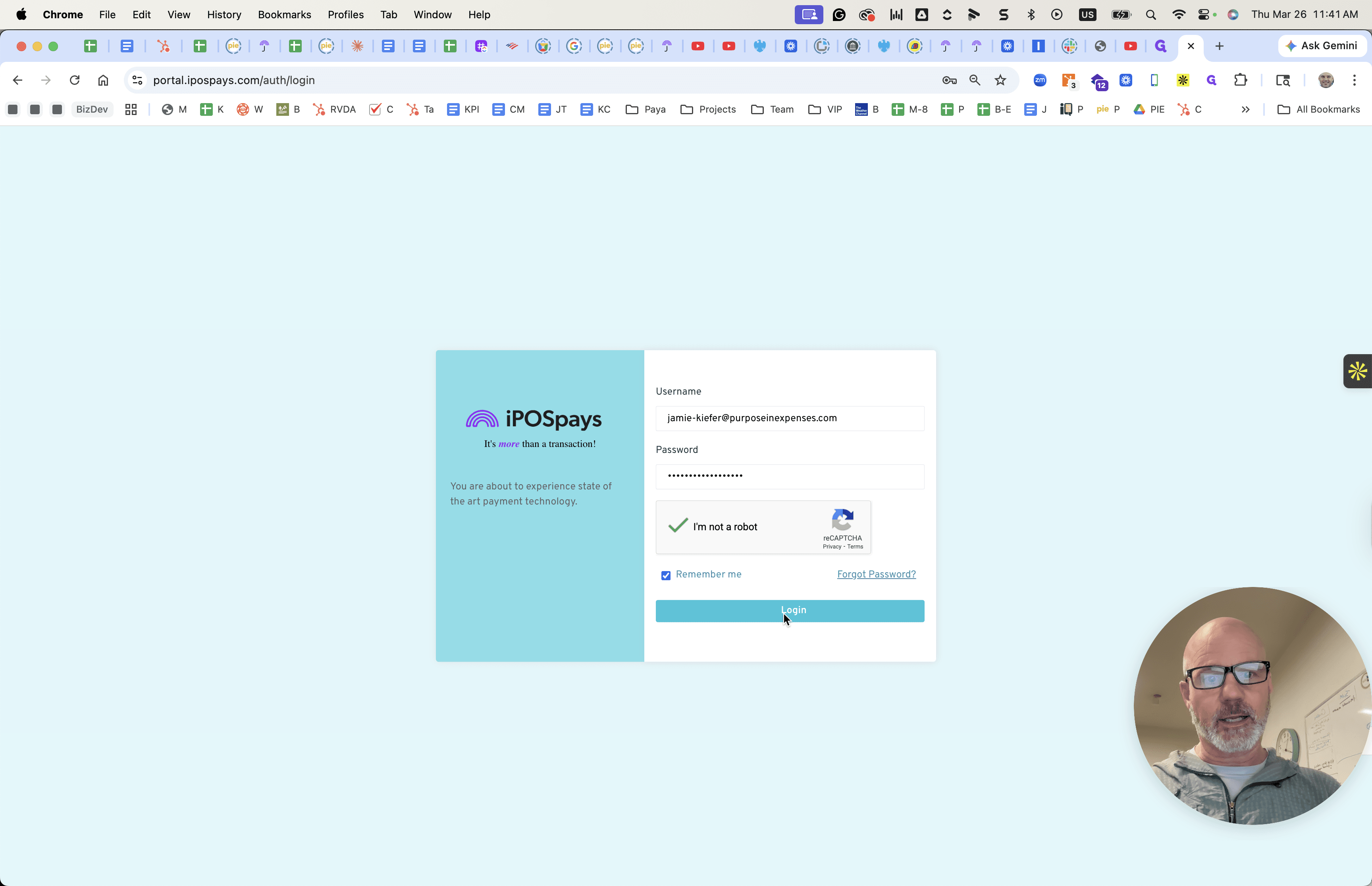 Step #12: Click on "Login"