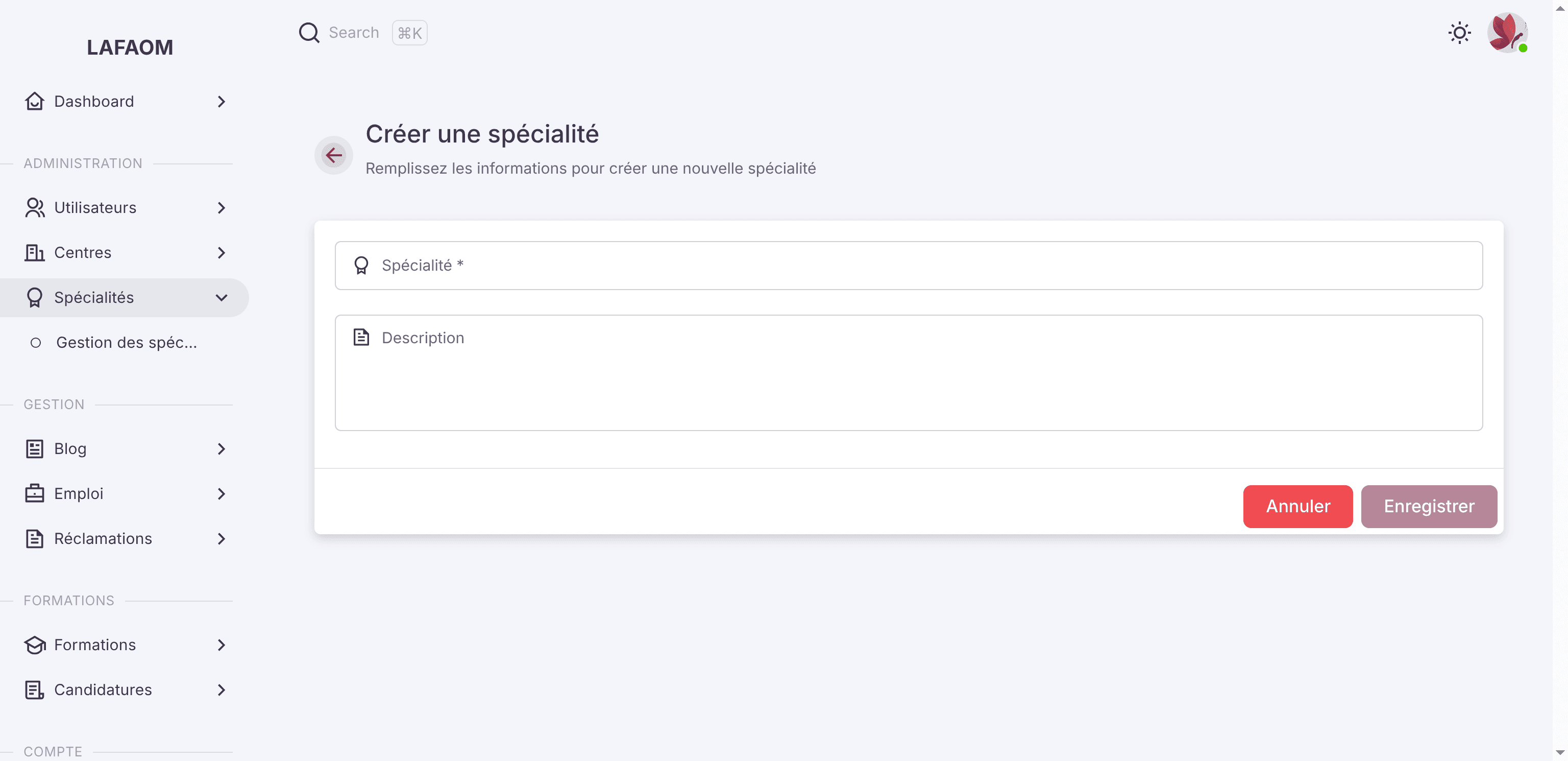 Step #42: Cliquez sur "←"