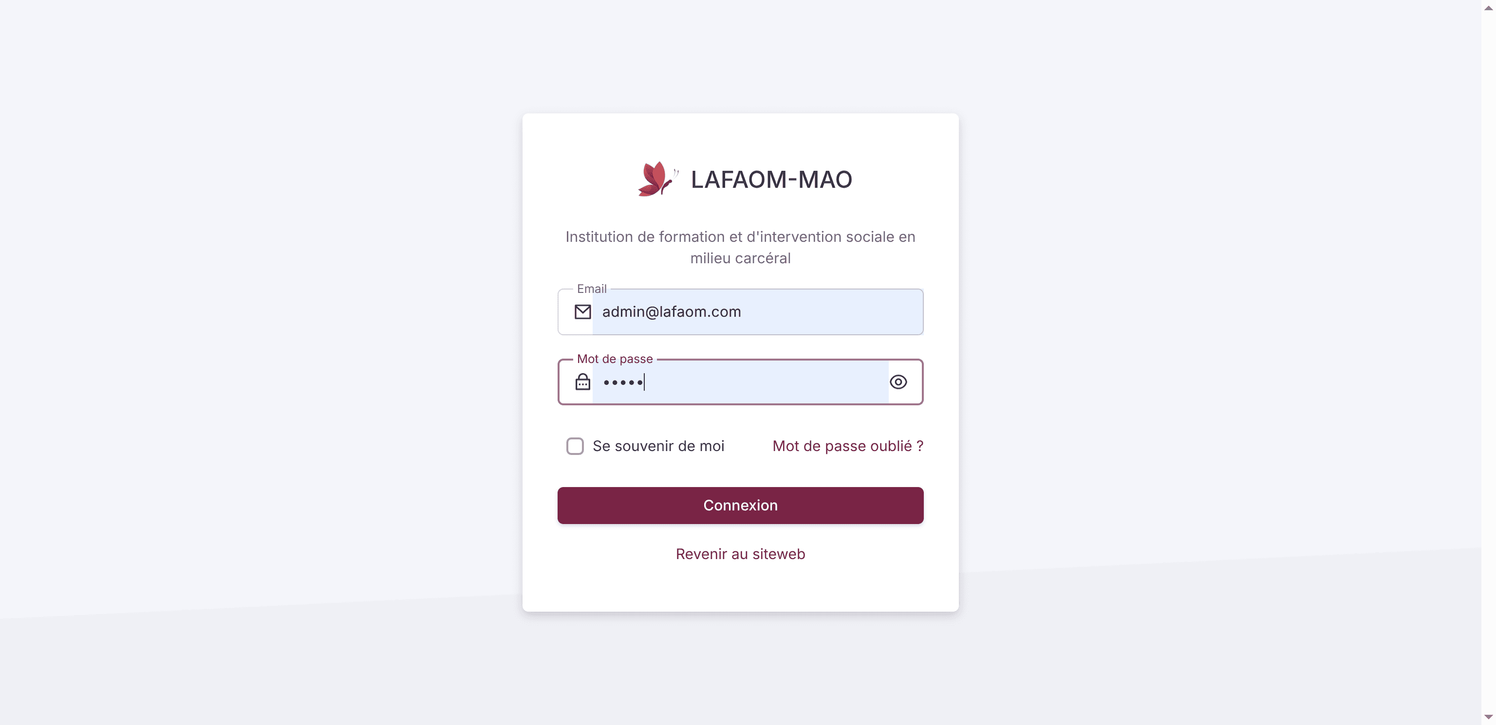 Step #2: Cliquez sur "O"