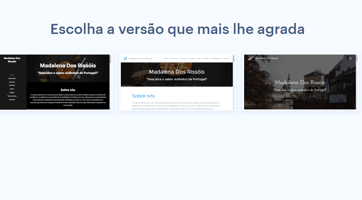 Step #9: Escolha a versão que mais gosta e clique em "Gerar a versão selecionada"