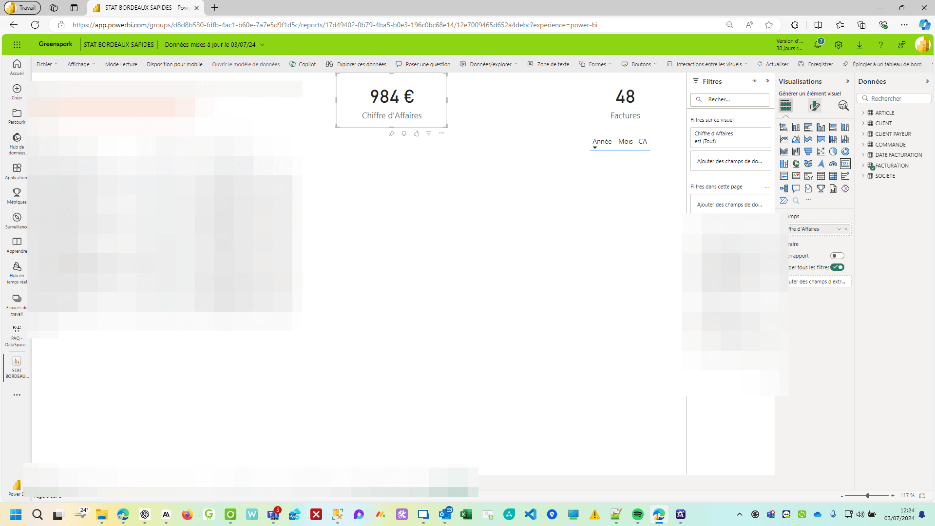 Step #2: Cliquez sur "Visualisations Générer un élément visuel"