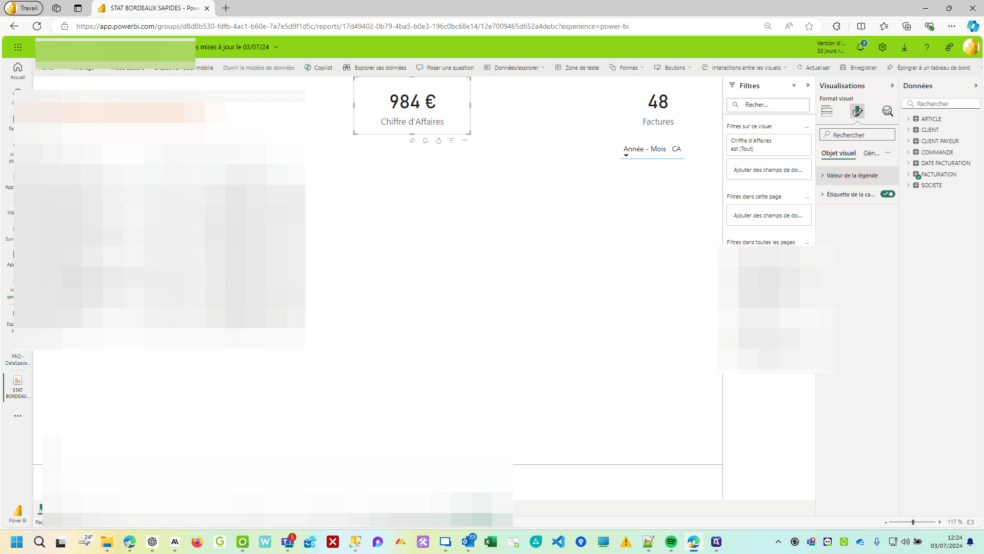 Step #3: Cliquez sur "> Valeur de la"