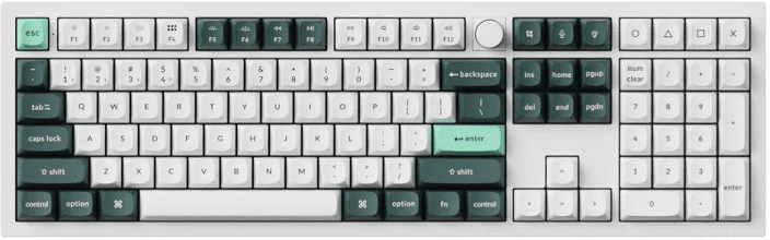Step #1: This is a heavy and uniquely designed keyboard. It's a Hall Effect keyboard, making it more customizable than most. It features interesting software that controls how far you need to press a key before it registers. Unlike our previous keyboard, this one is slightly smaller as it lacks macro keys on the far left. However, it does have four dedicated macro keys in the top right corner, and actually, we have gained many more macros, which you'll see in the software.