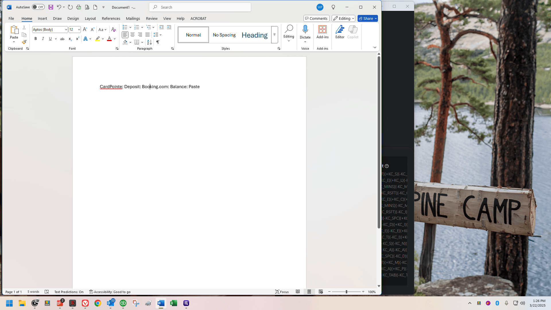 Step #63: Now, highlight the word "booking" and press the square button.