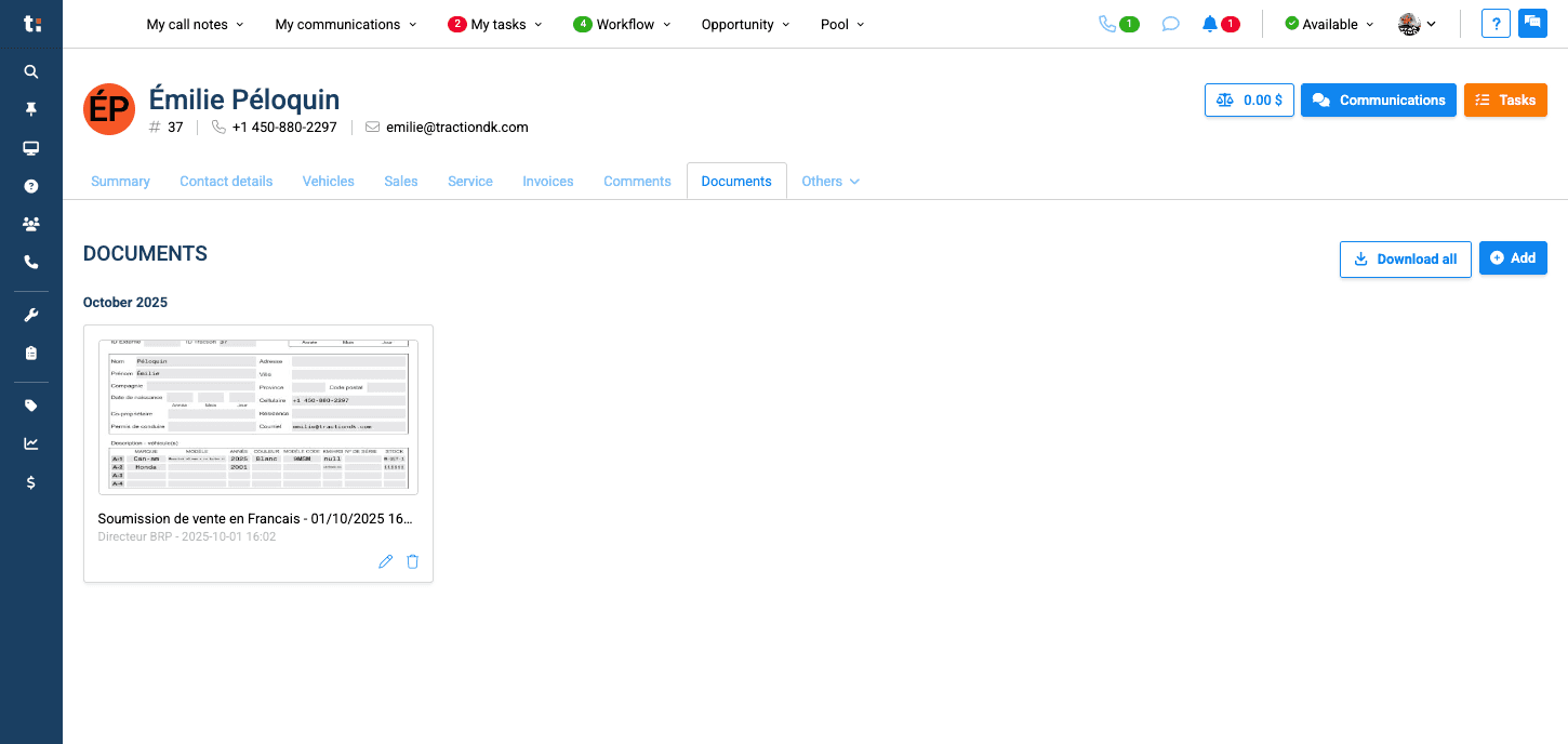 Step #8: You can also rename a file by clicking the pencil icon.