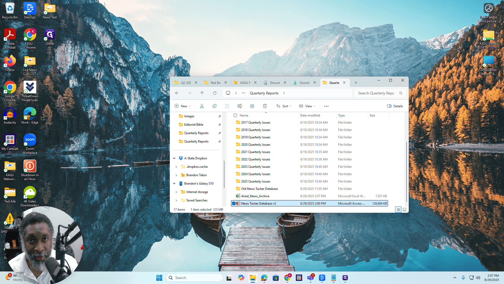Step #24: Double-click on "News Tacker Database v3"