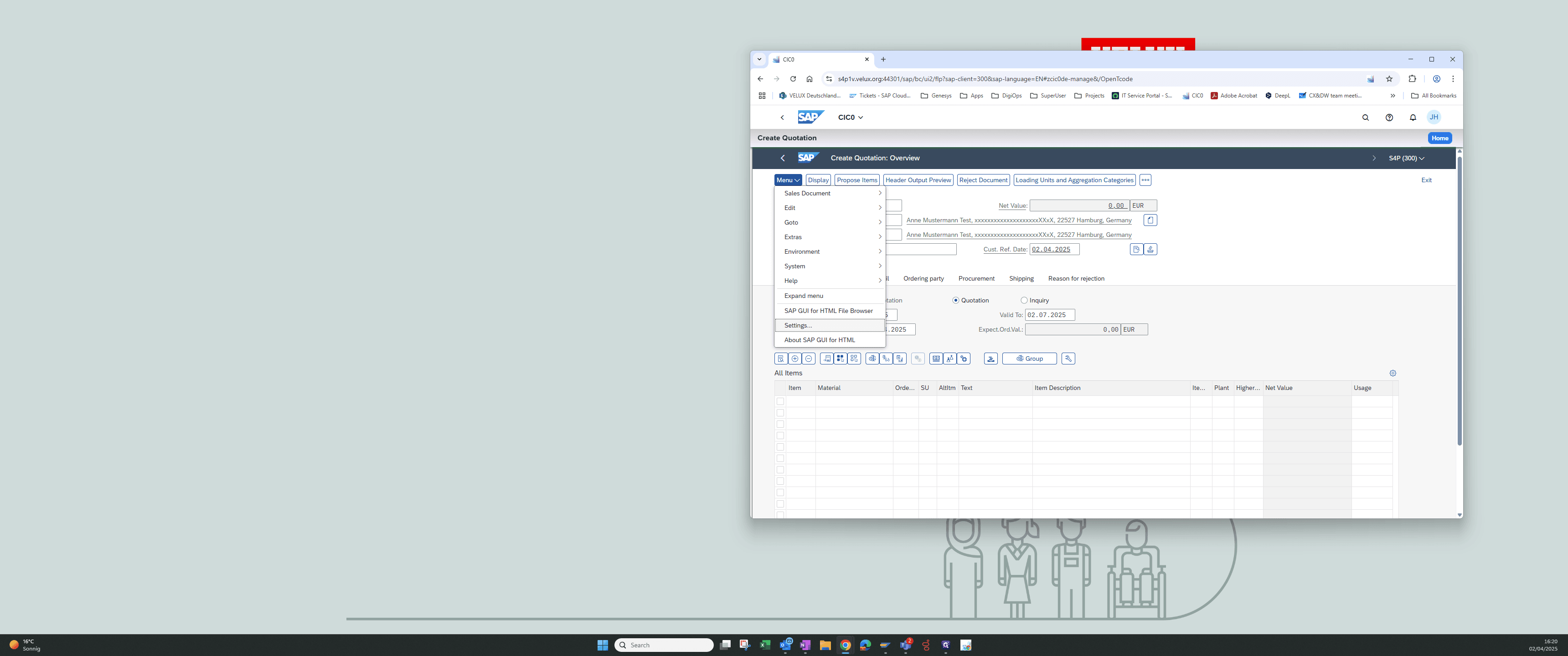 Step #2: Click on "Settings"