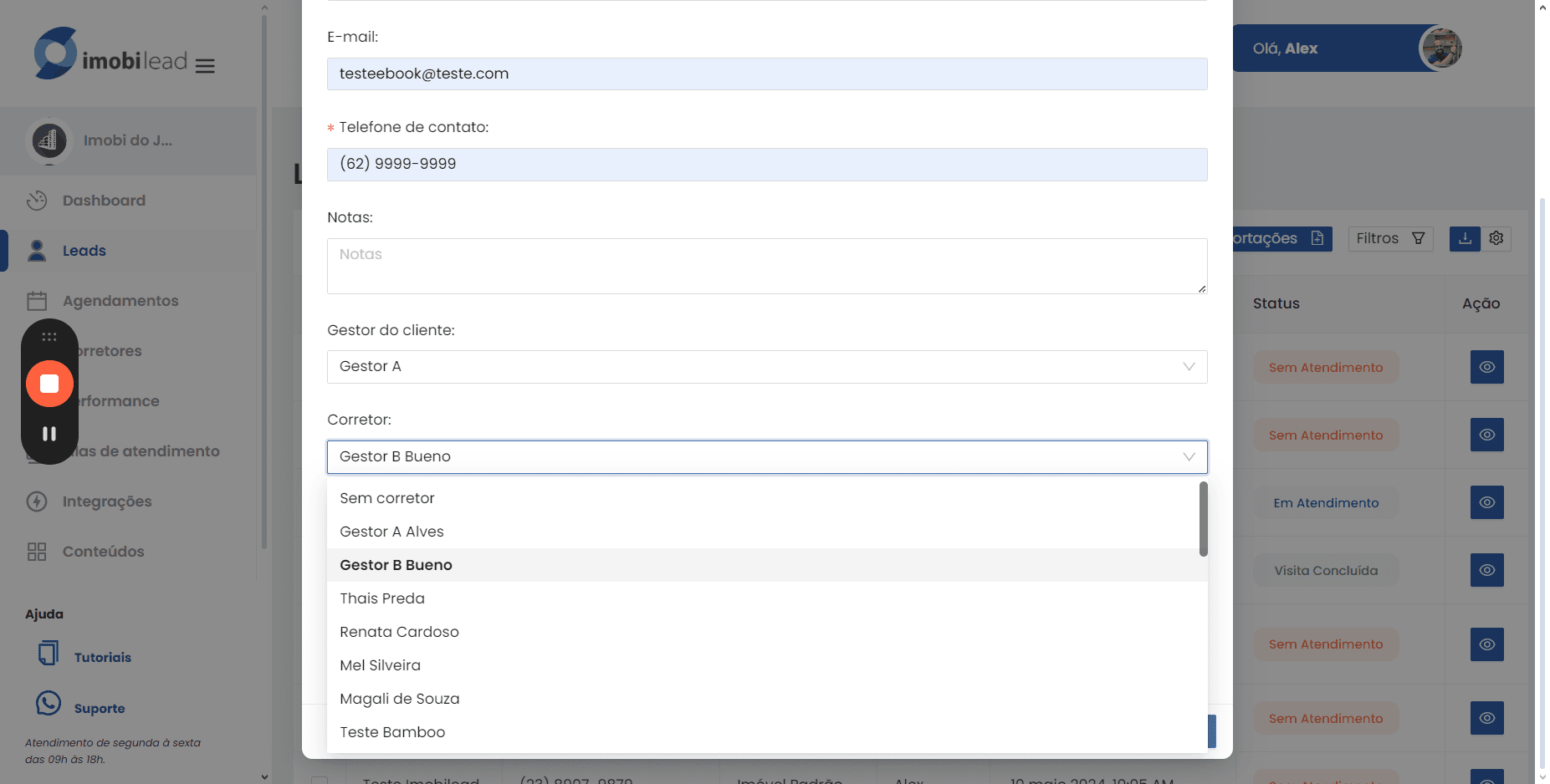 Step #12: Click "Gestor B Bueno"