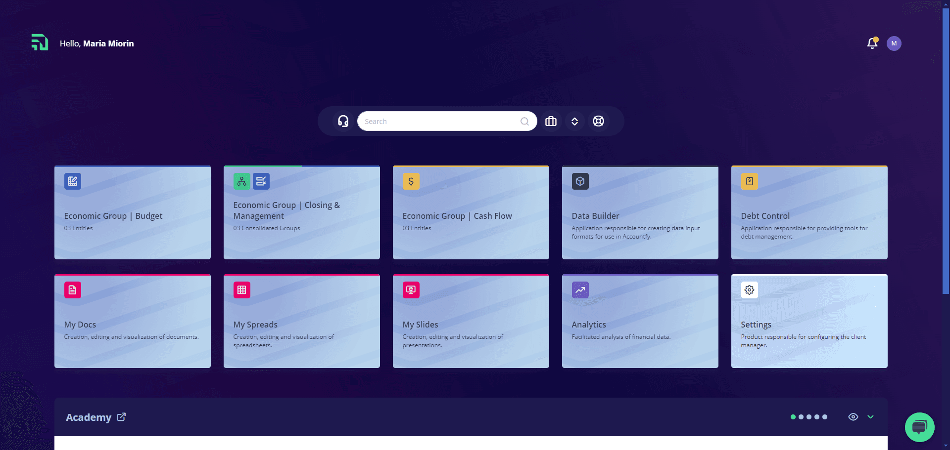 Step #1: Clique em Configurações na tela inicial.