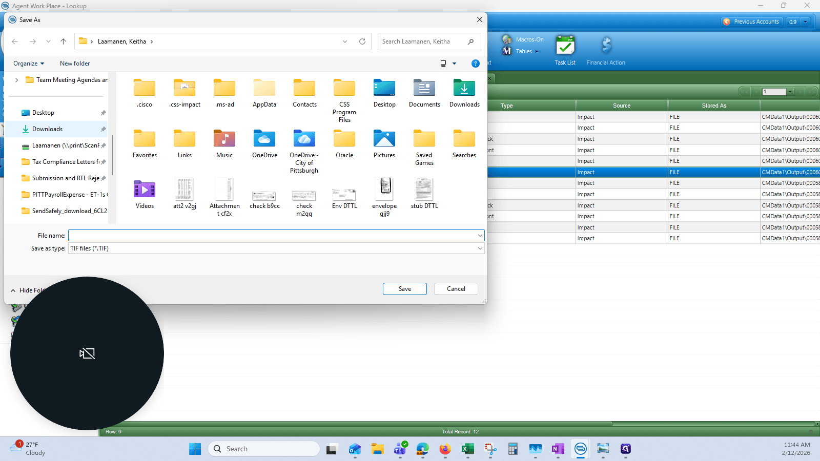 Step #21: Click on "↓ Downloads"