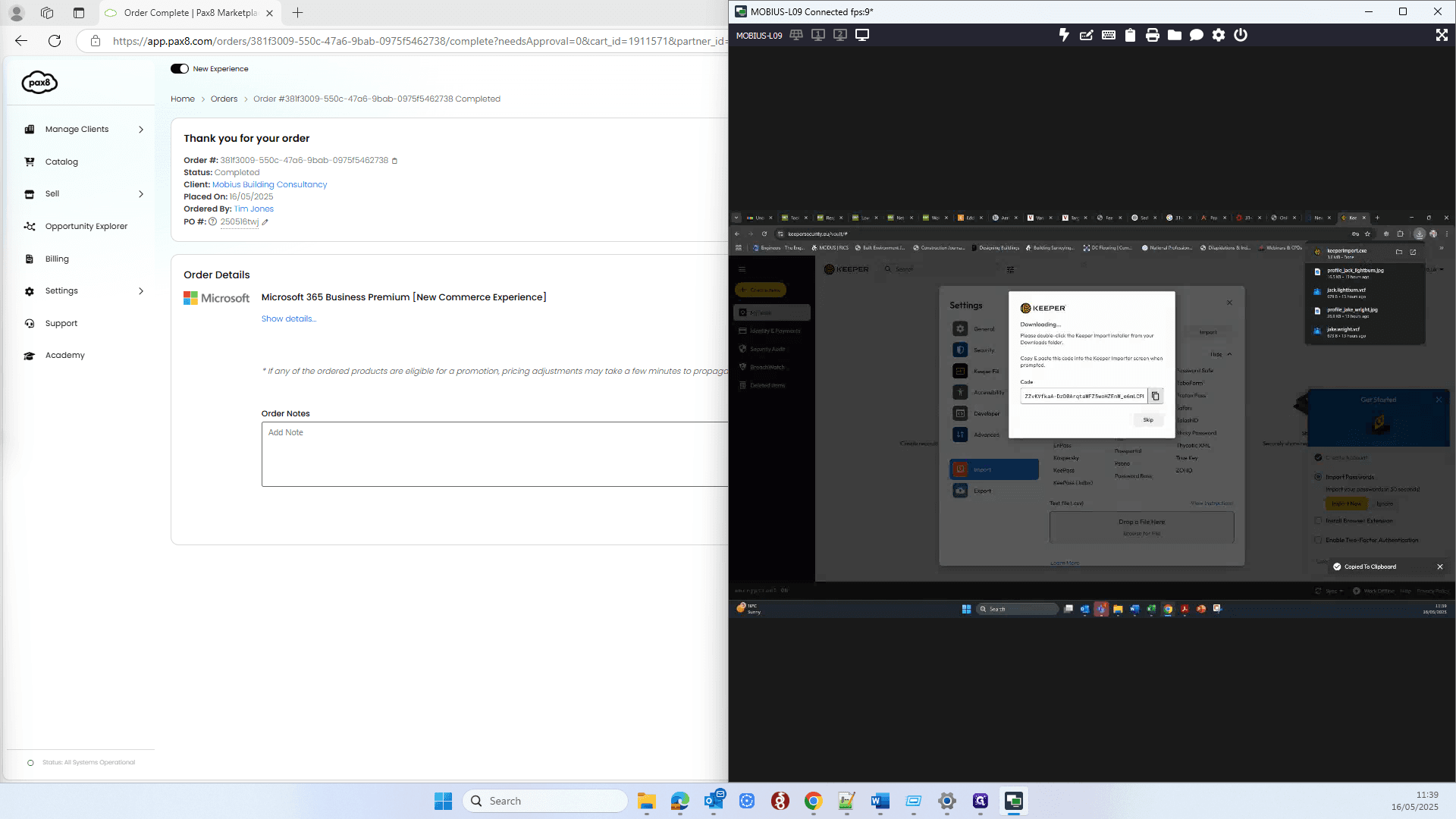 Step #31: Click on "ekeeperimport.cxc"