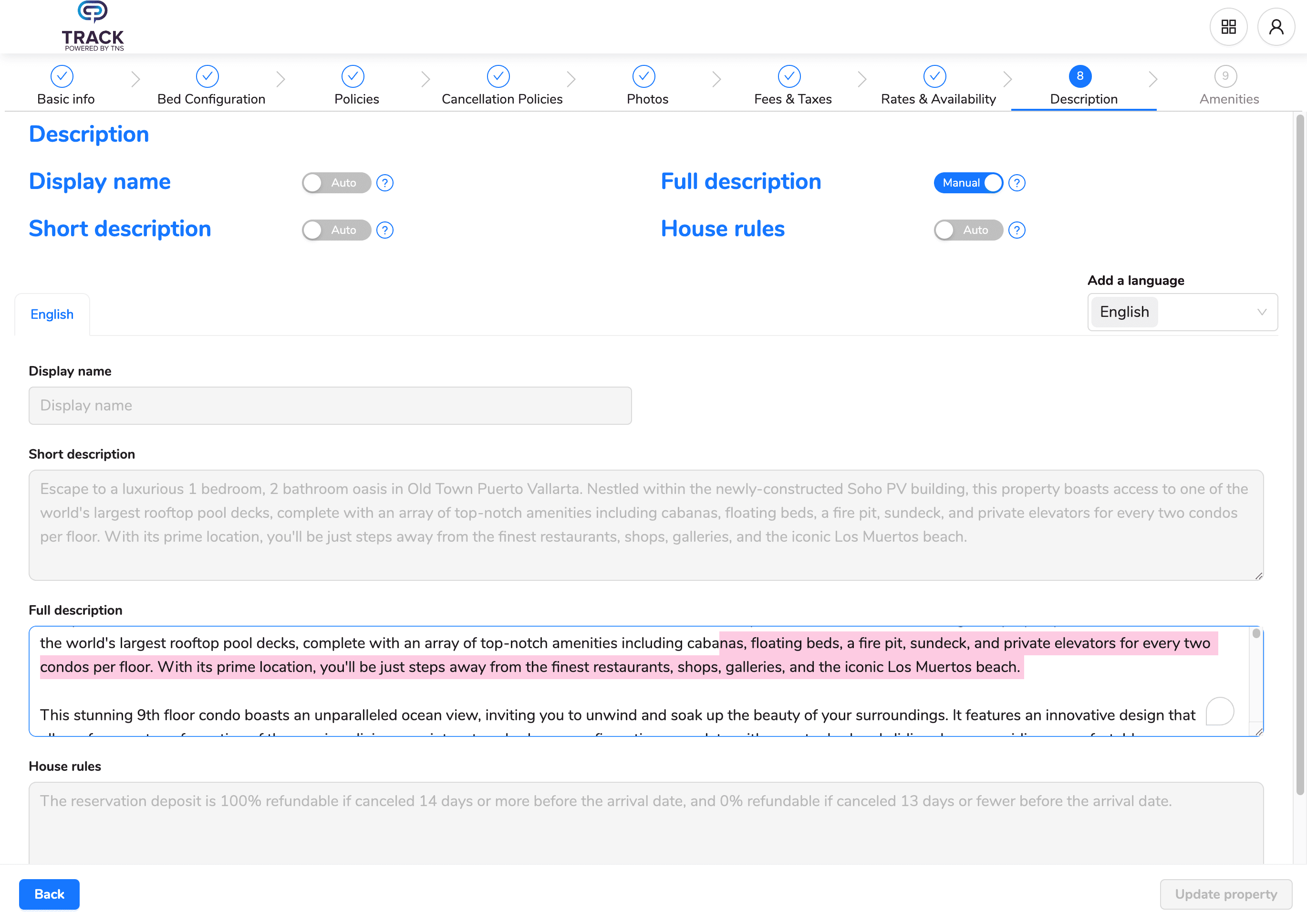 Step #165: Click on "."