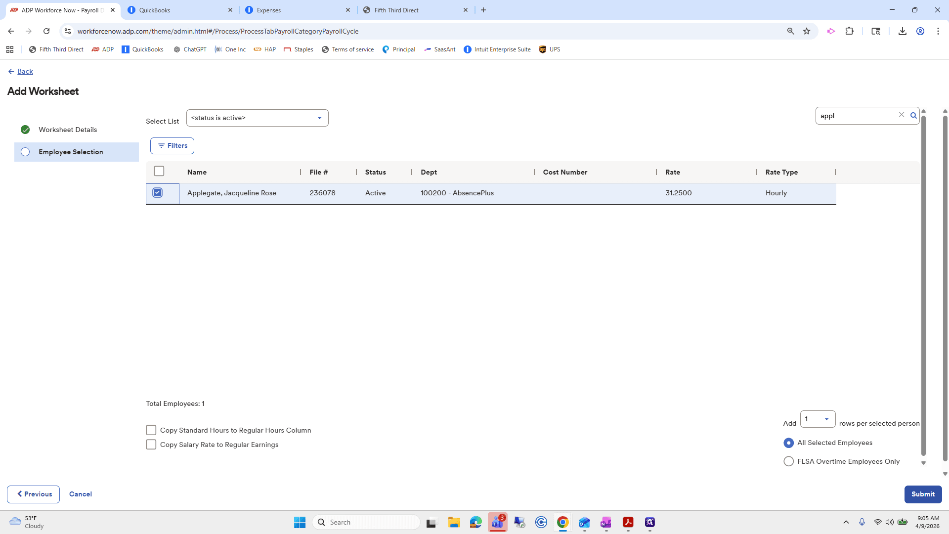 Step #49: Click on "Submit"