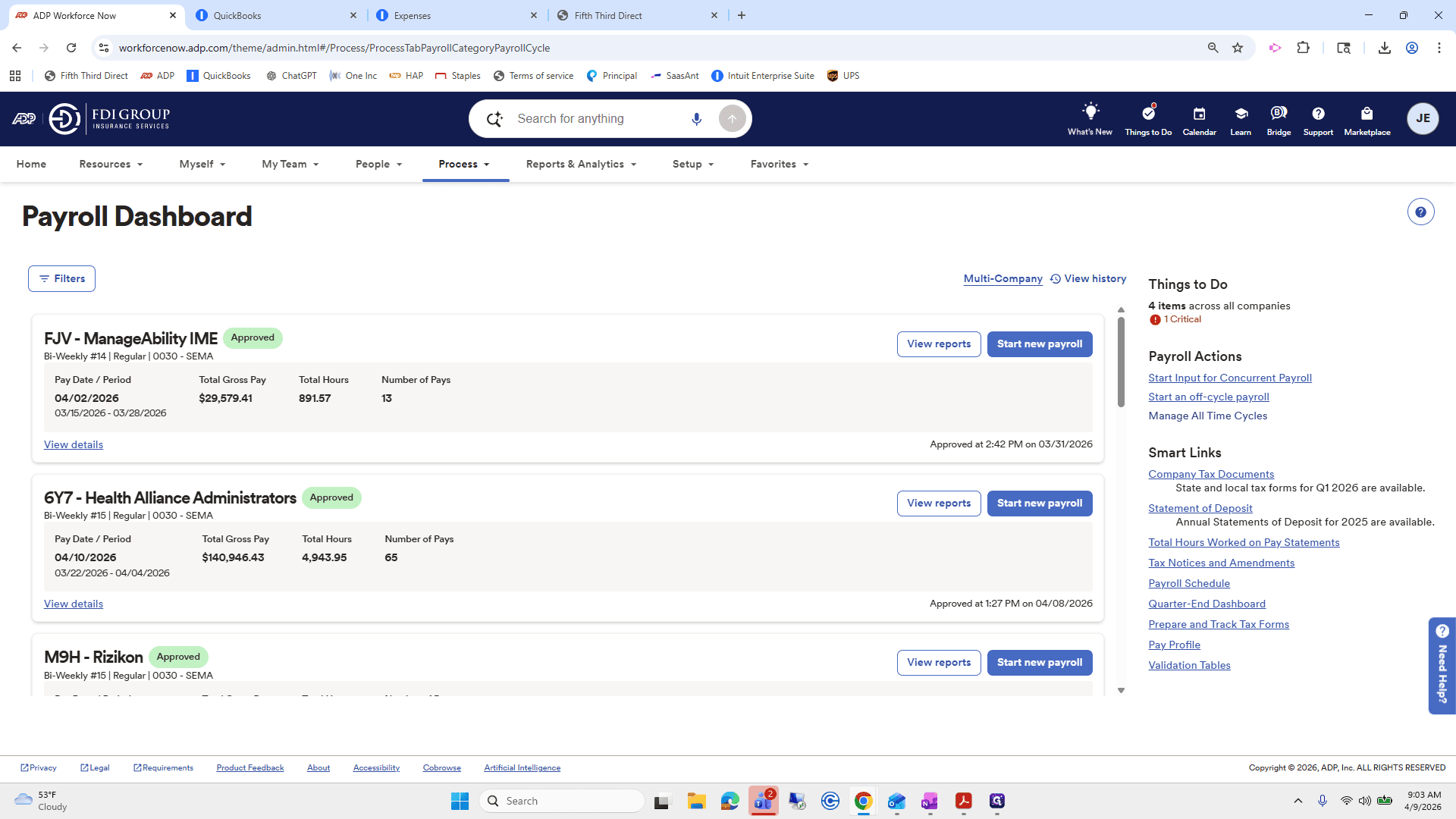 Step #6: Click on "Manage All Time Cycles"