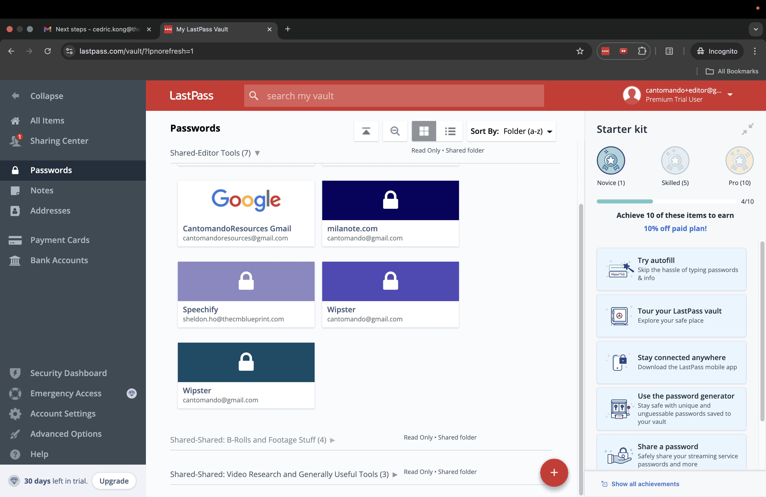 Step #5: Here you can see some of the tools you have access to.