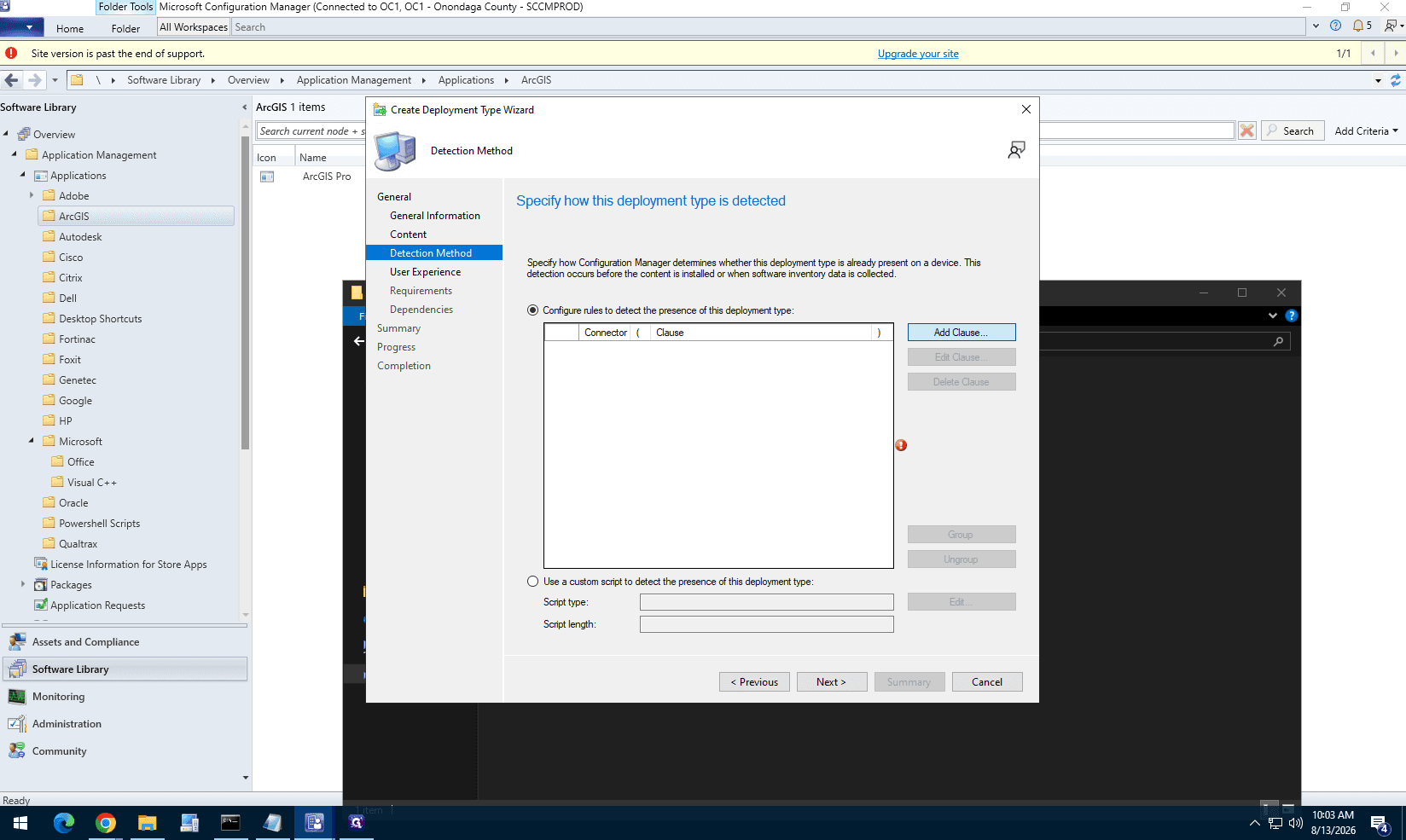 Step #23: On the Detection Method tab, click Add Clause.