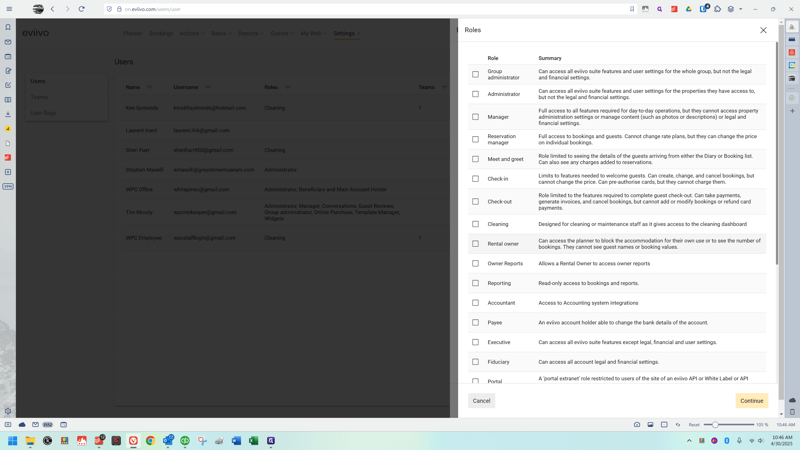 Step #6: Click on "bookings"