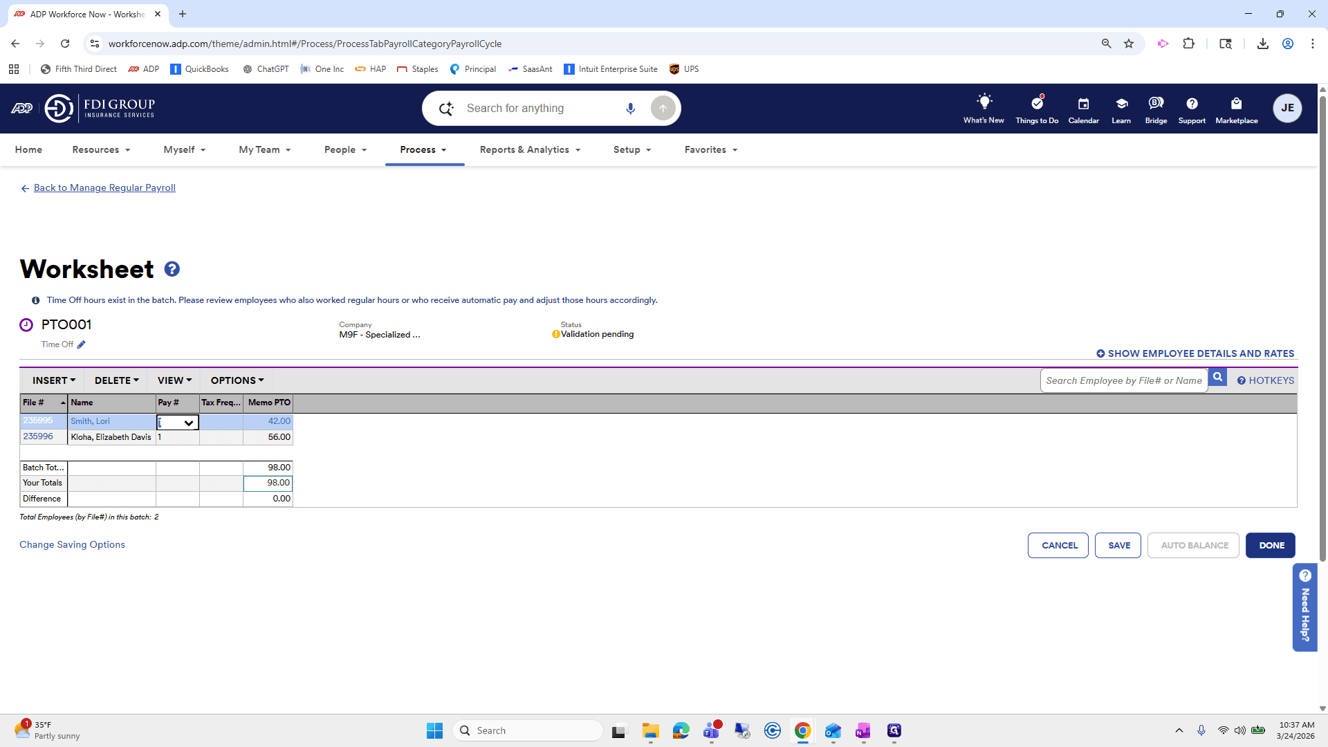 Step #41: Click on "DONE"