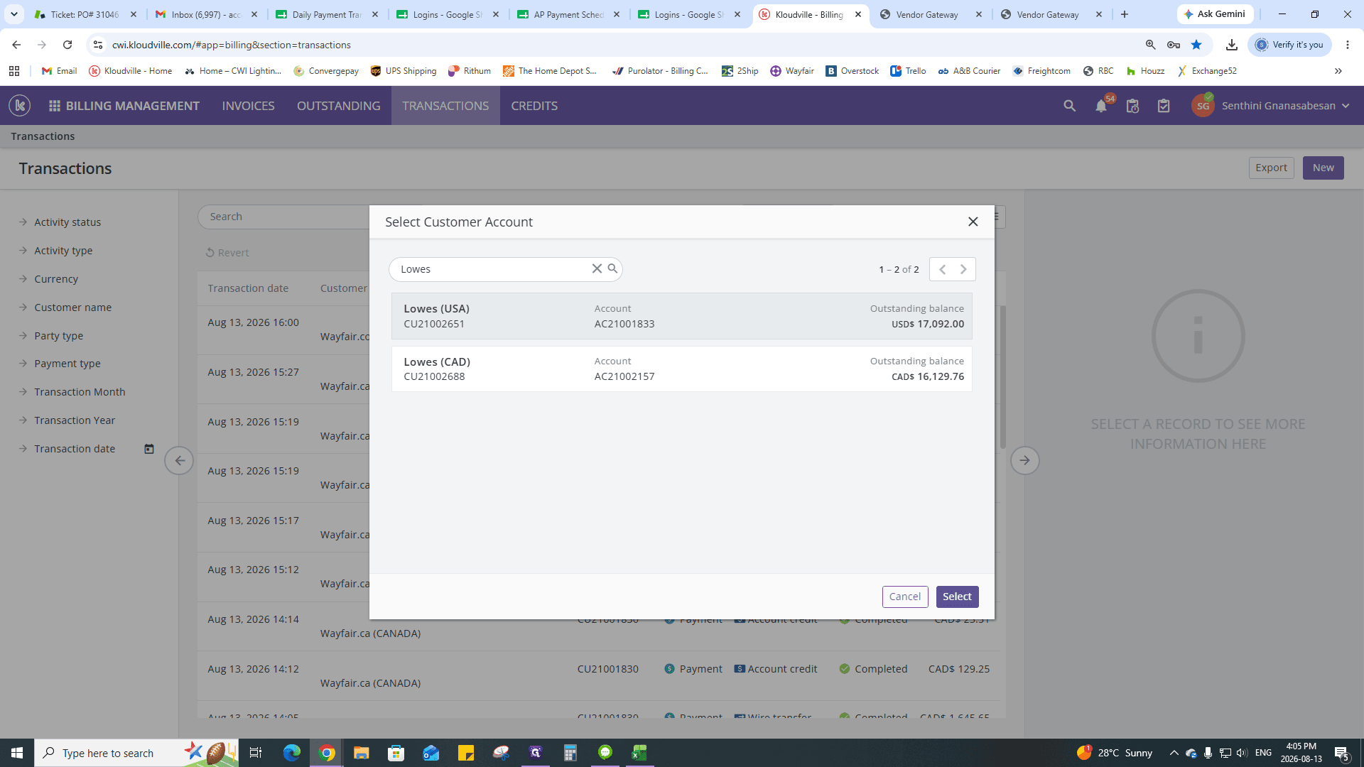 Step #13: Click Select.