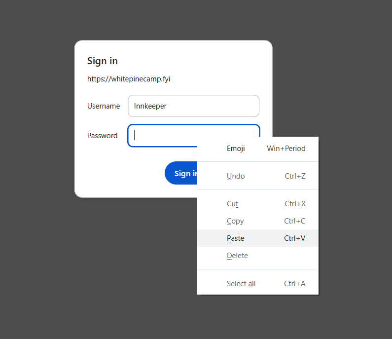 Step #7: Click on "Paste"