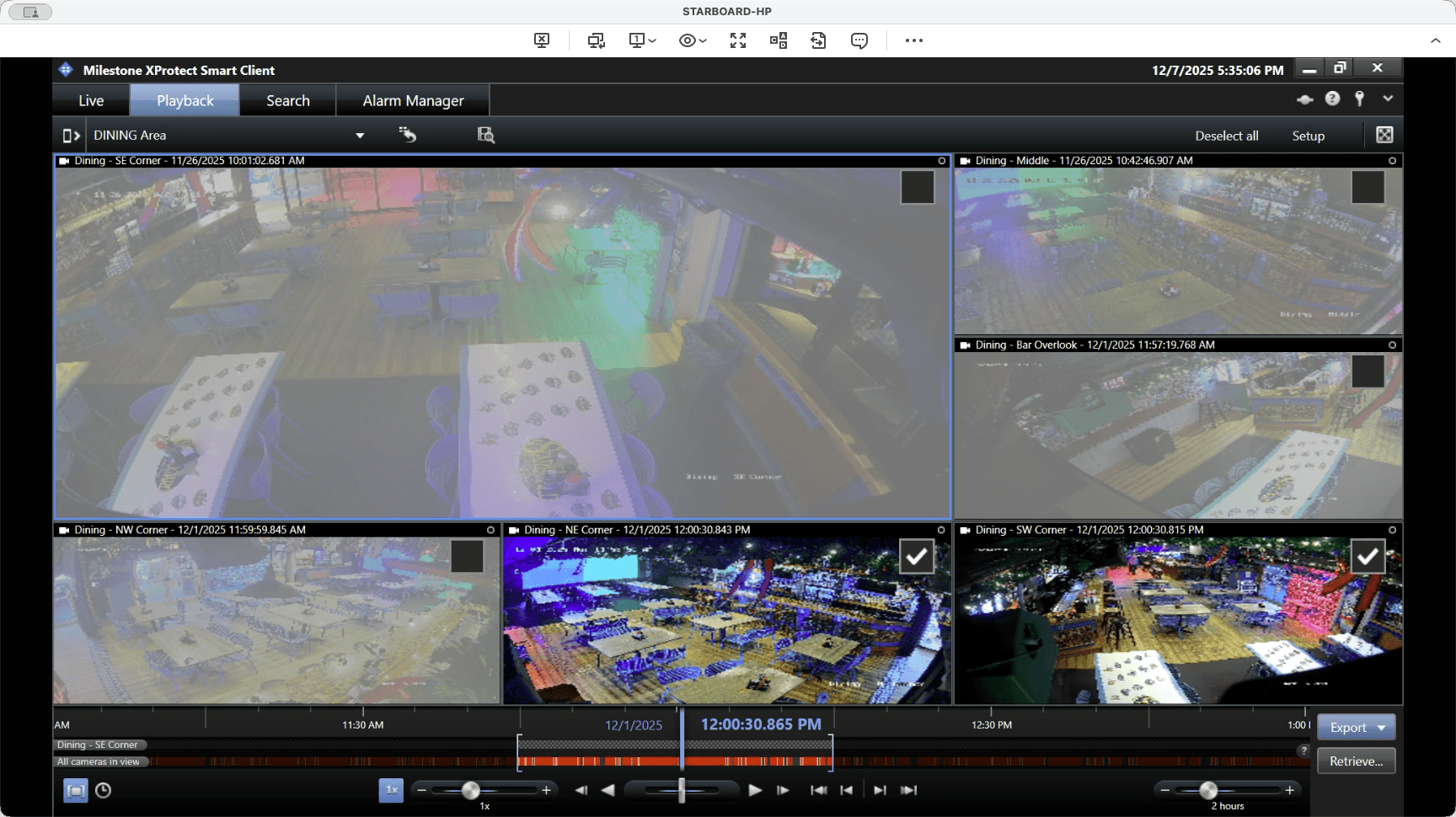 Step #10: Click on "Export ▼"