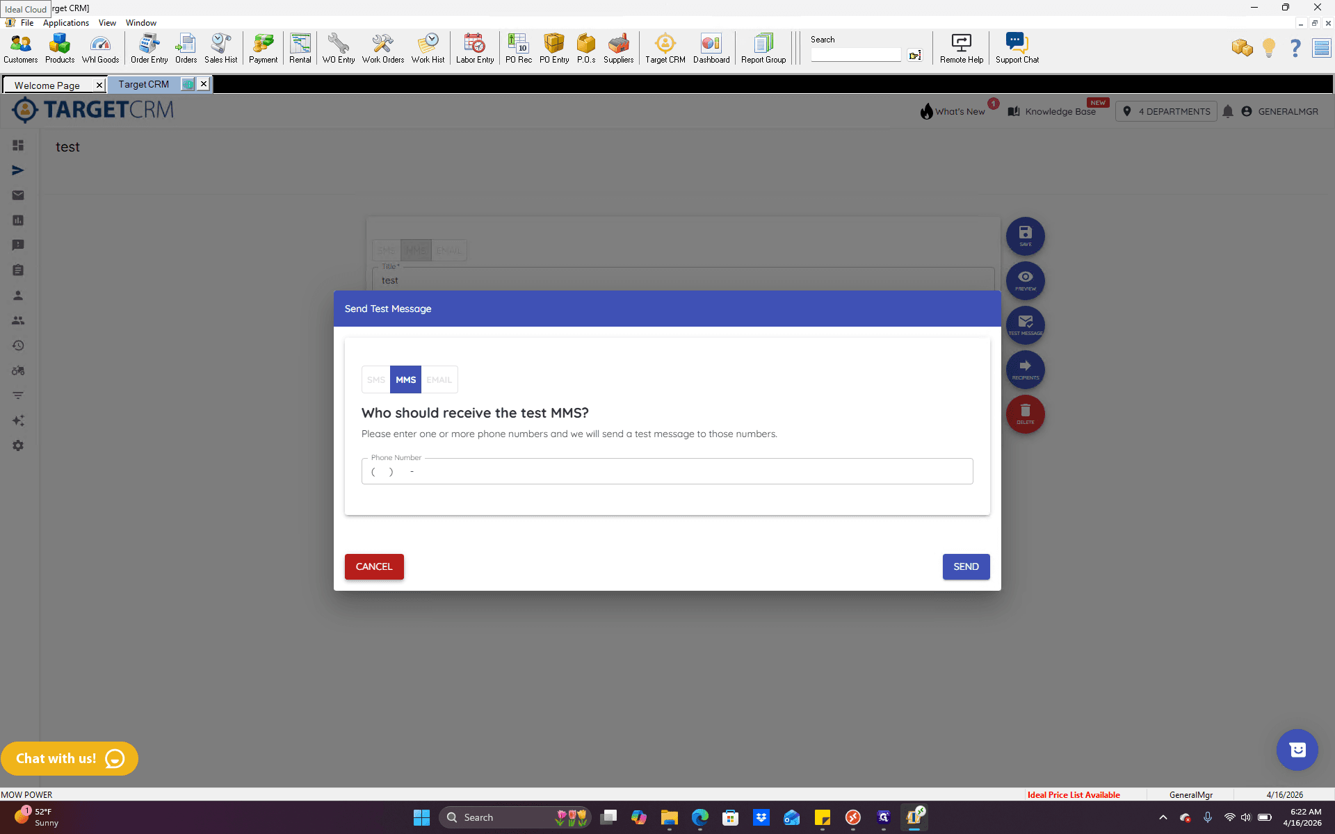 Step #18: Click on "CANCEL"