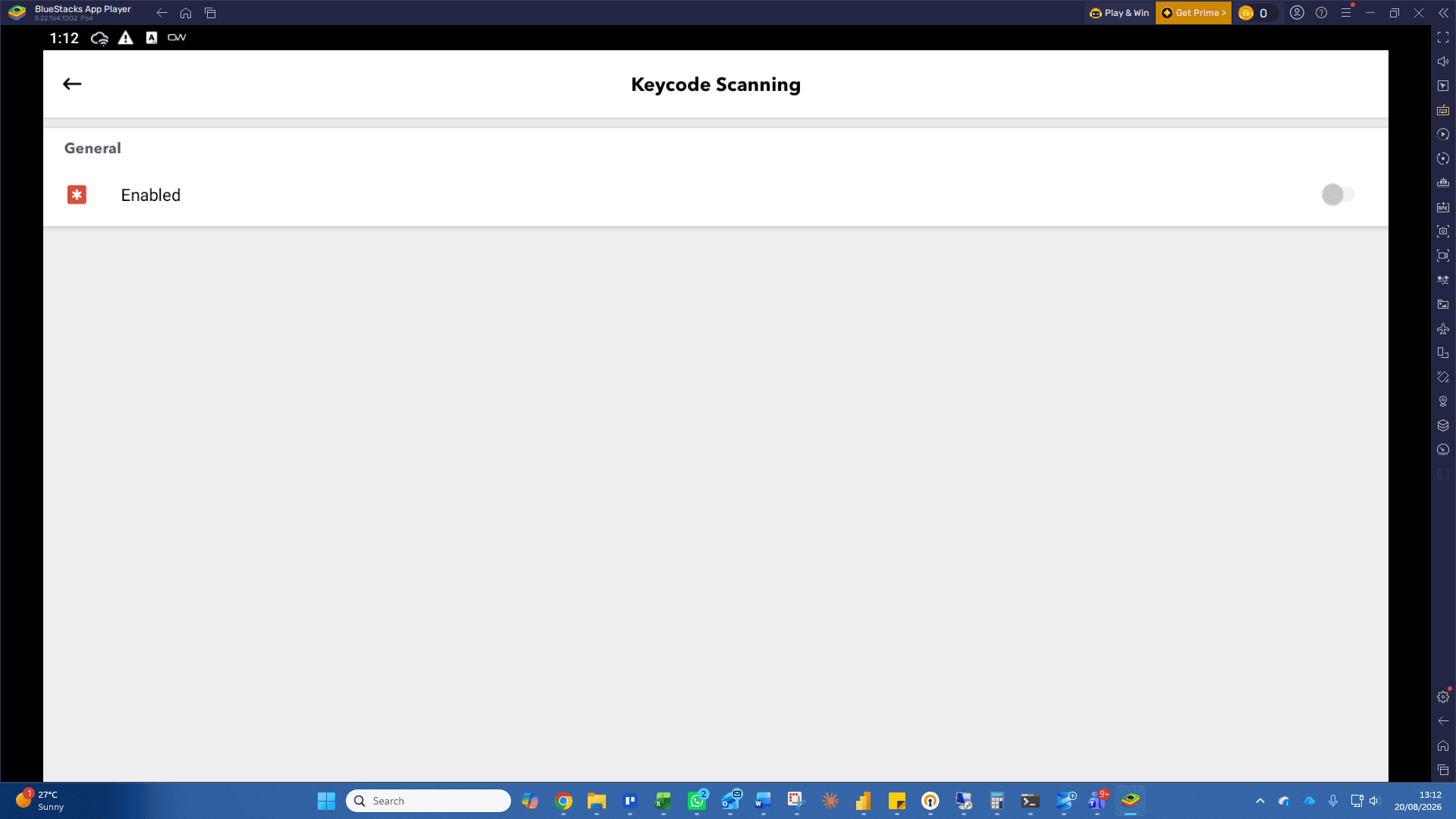 Step #8: Click the back arrow button to save changes and return to the previous screen.