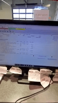 Step #41: Click Print to finalize the customer pay repair order.