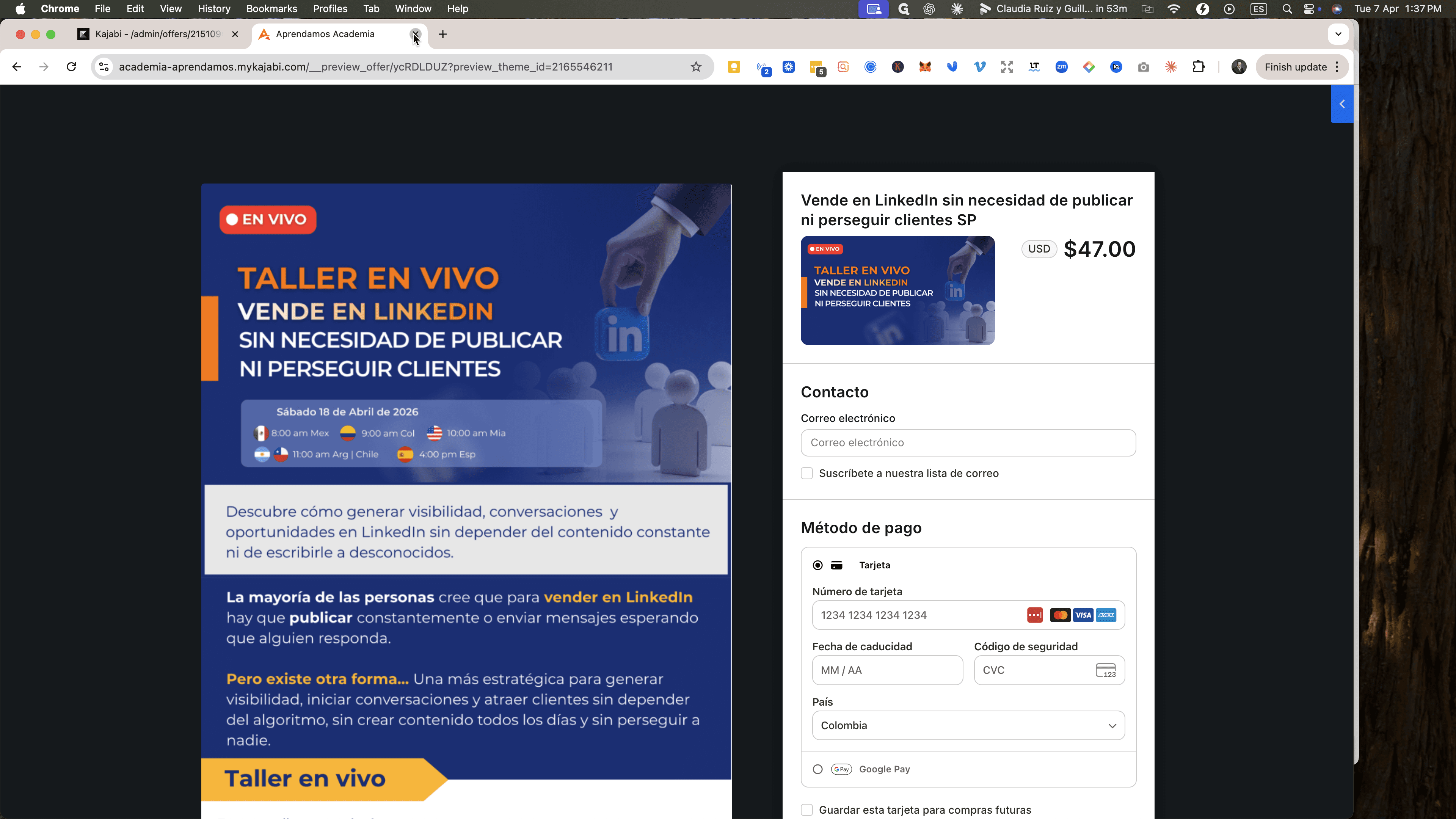 Step #13: Hagan clic aquí