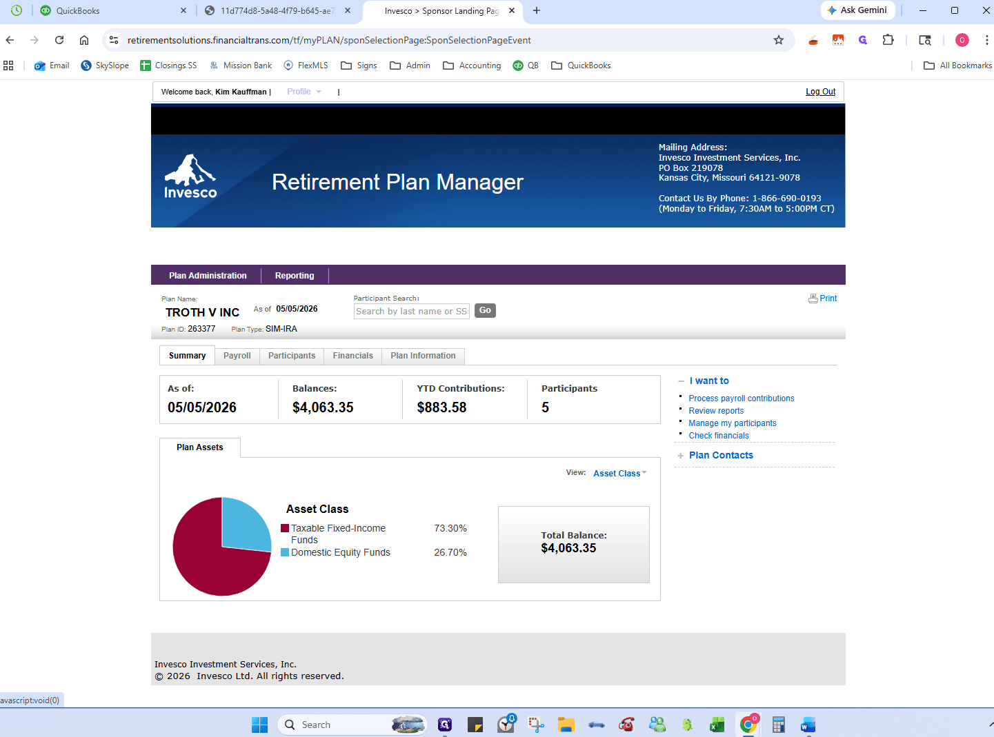 Step #15: Navigate to the Payroll section.