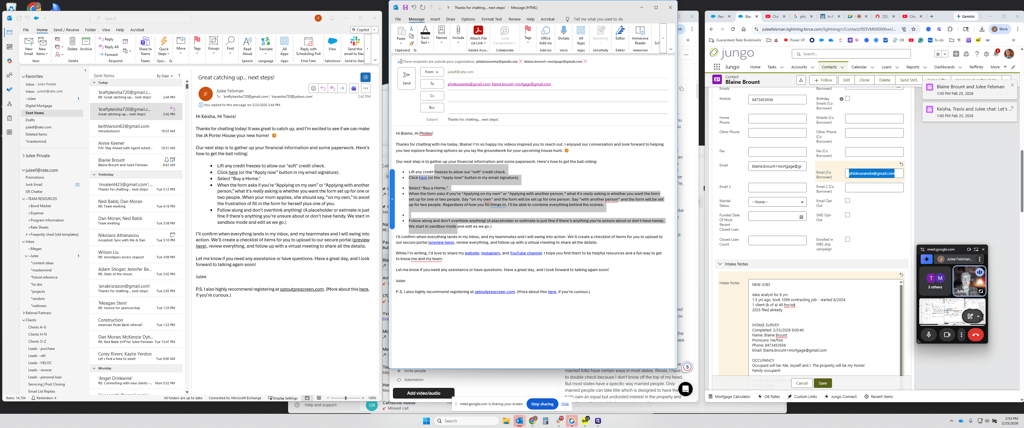Step #68: Right-click on "We start in sandbox mode and edit as we go ."
