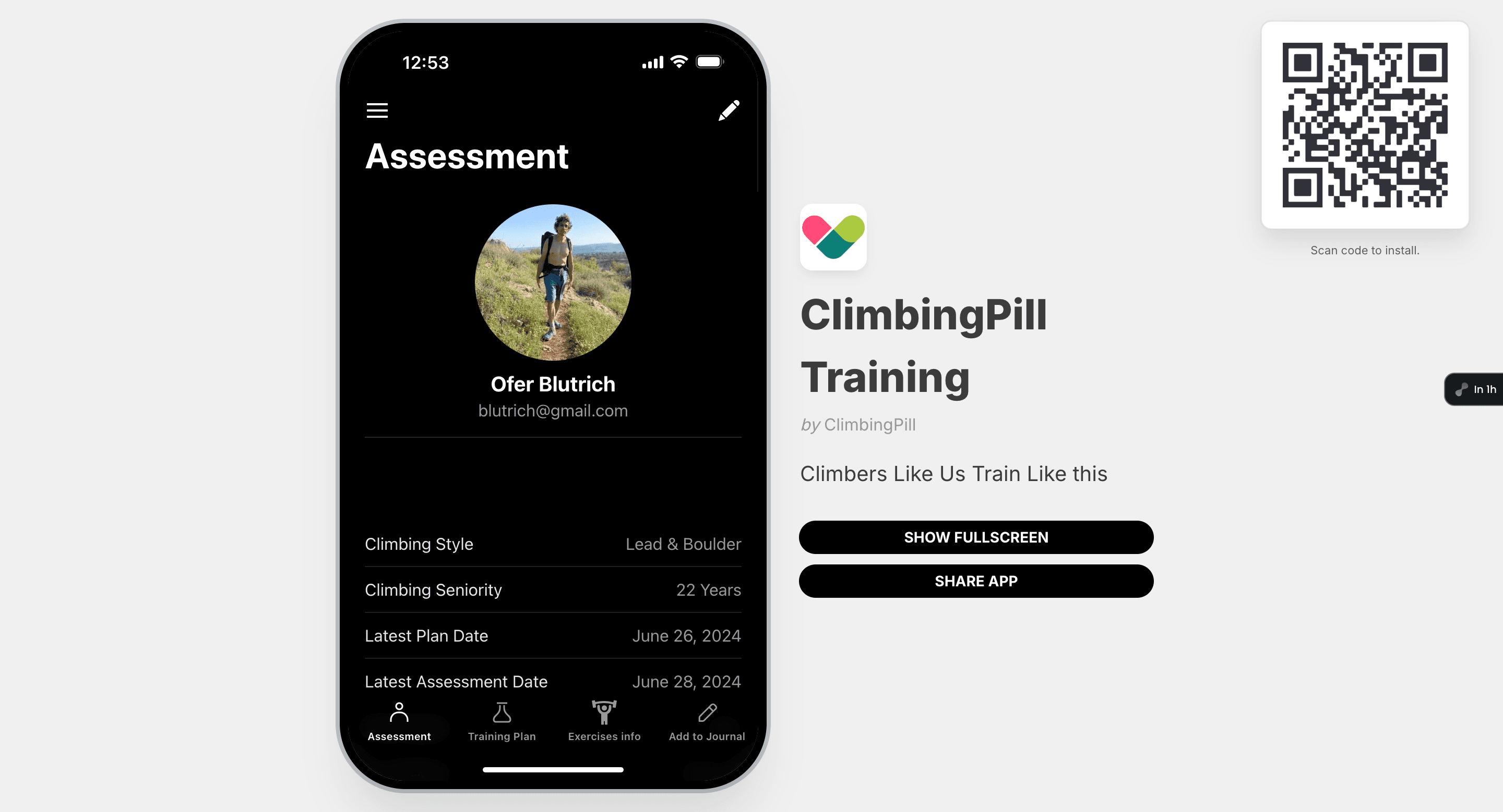 Step #8: Take new assessment Button