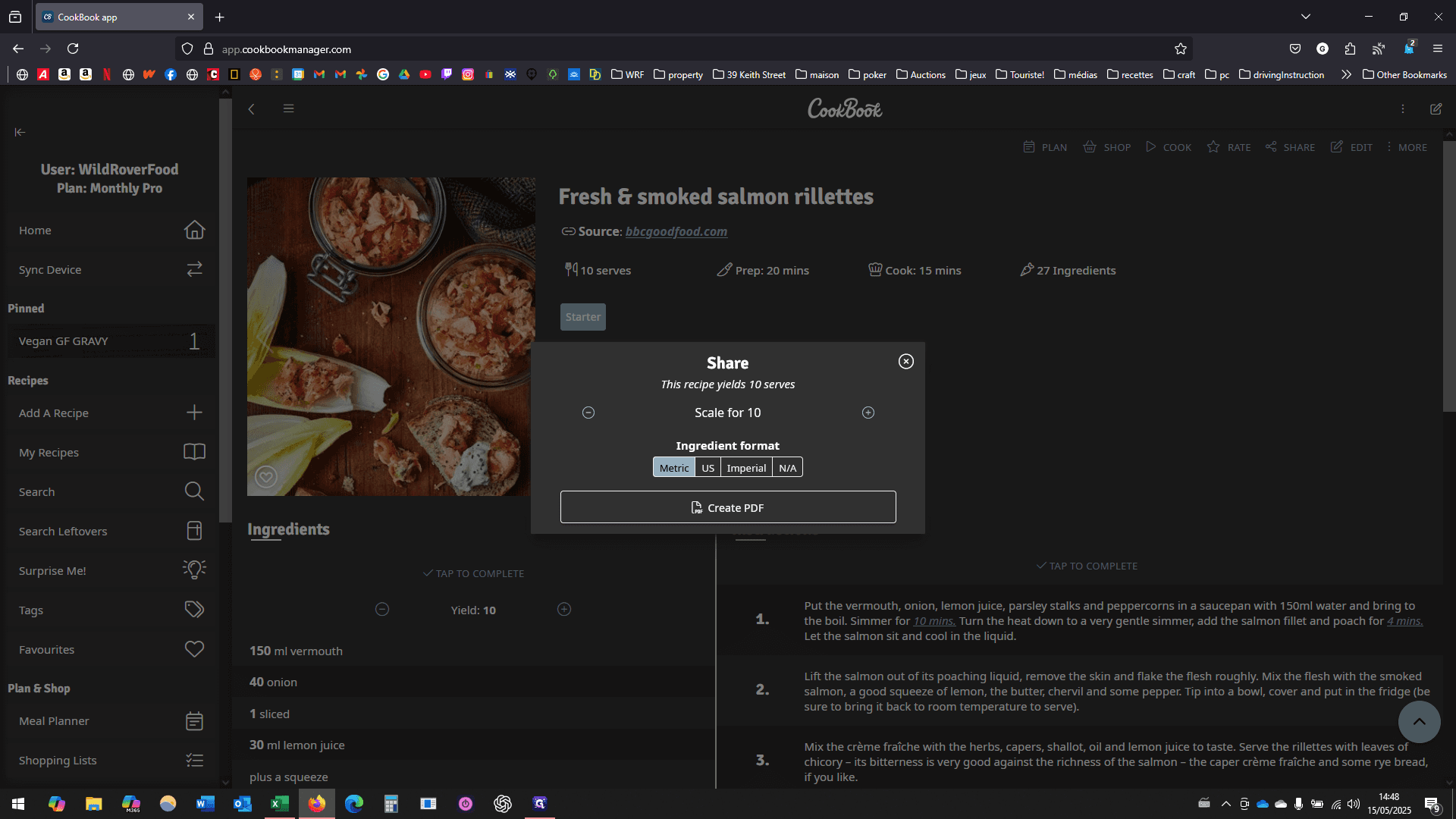 Step #22: Click on "Create PDF"
