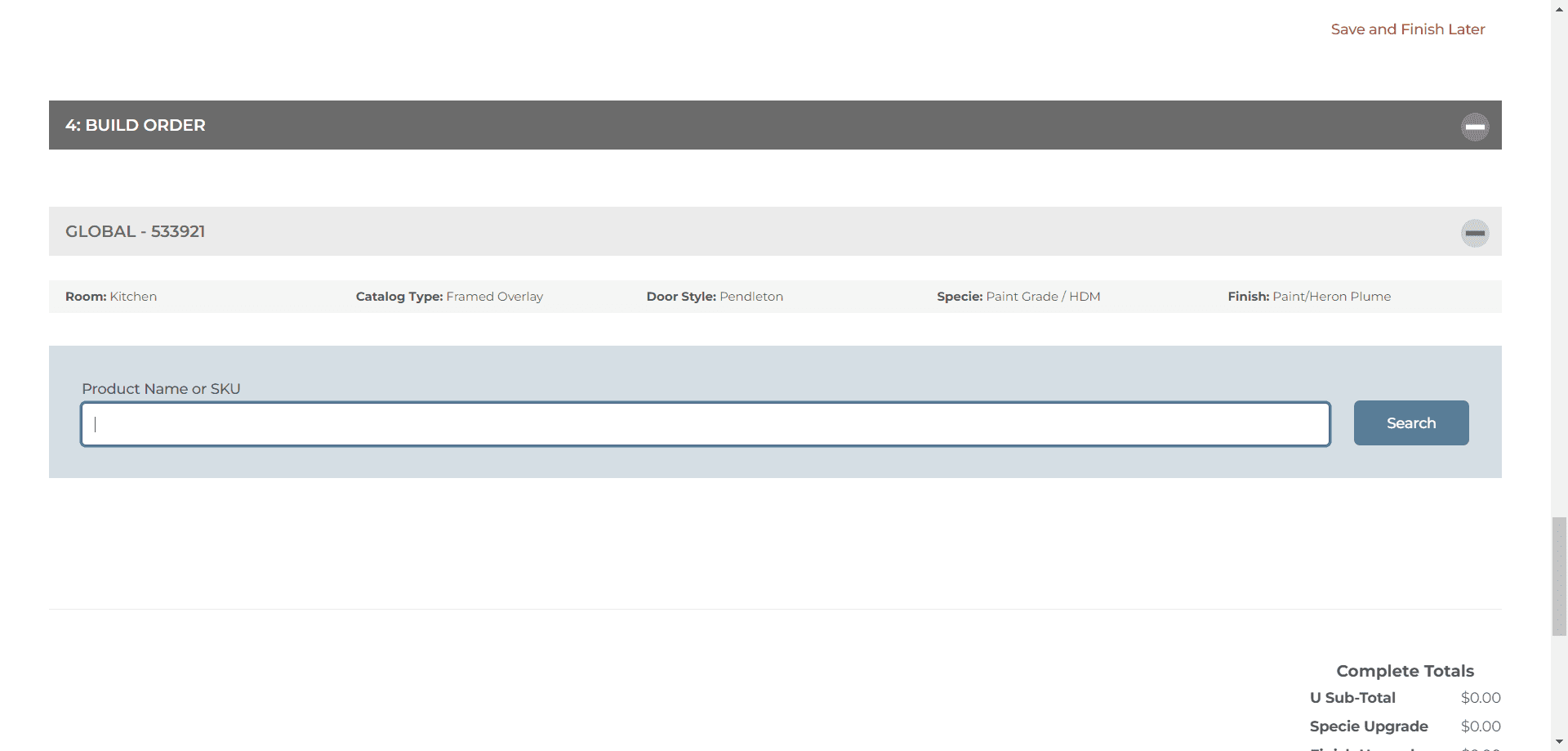 Step #15: Click in the Product Name field