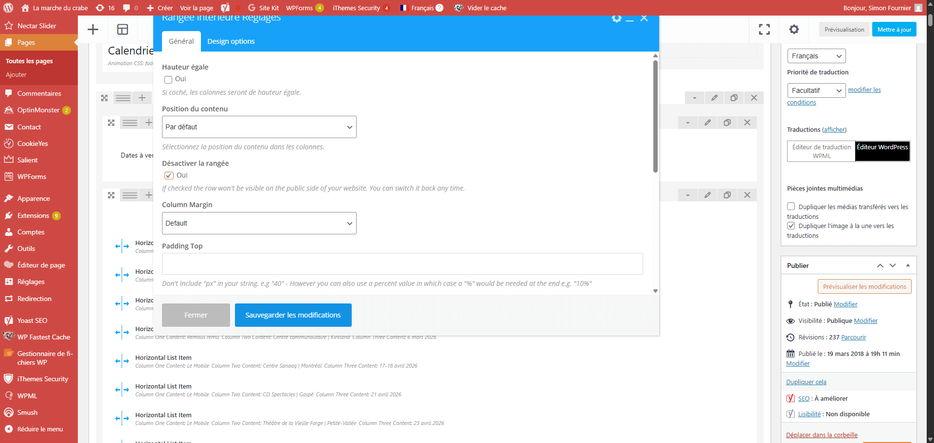 Step #4: Cliquez sur "Sauvegarder les modifications"
