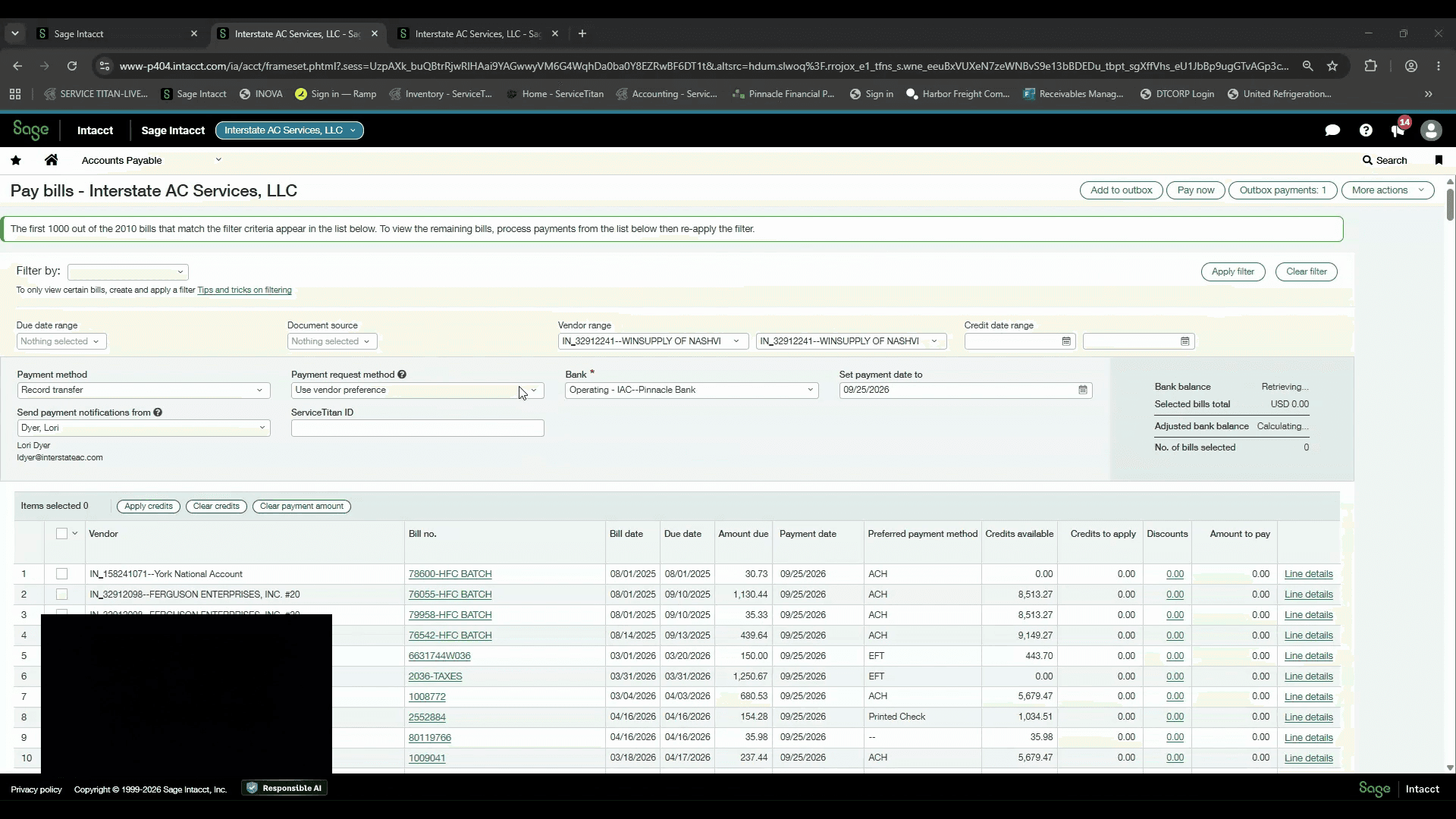 Step #5: Select the Payment request method.