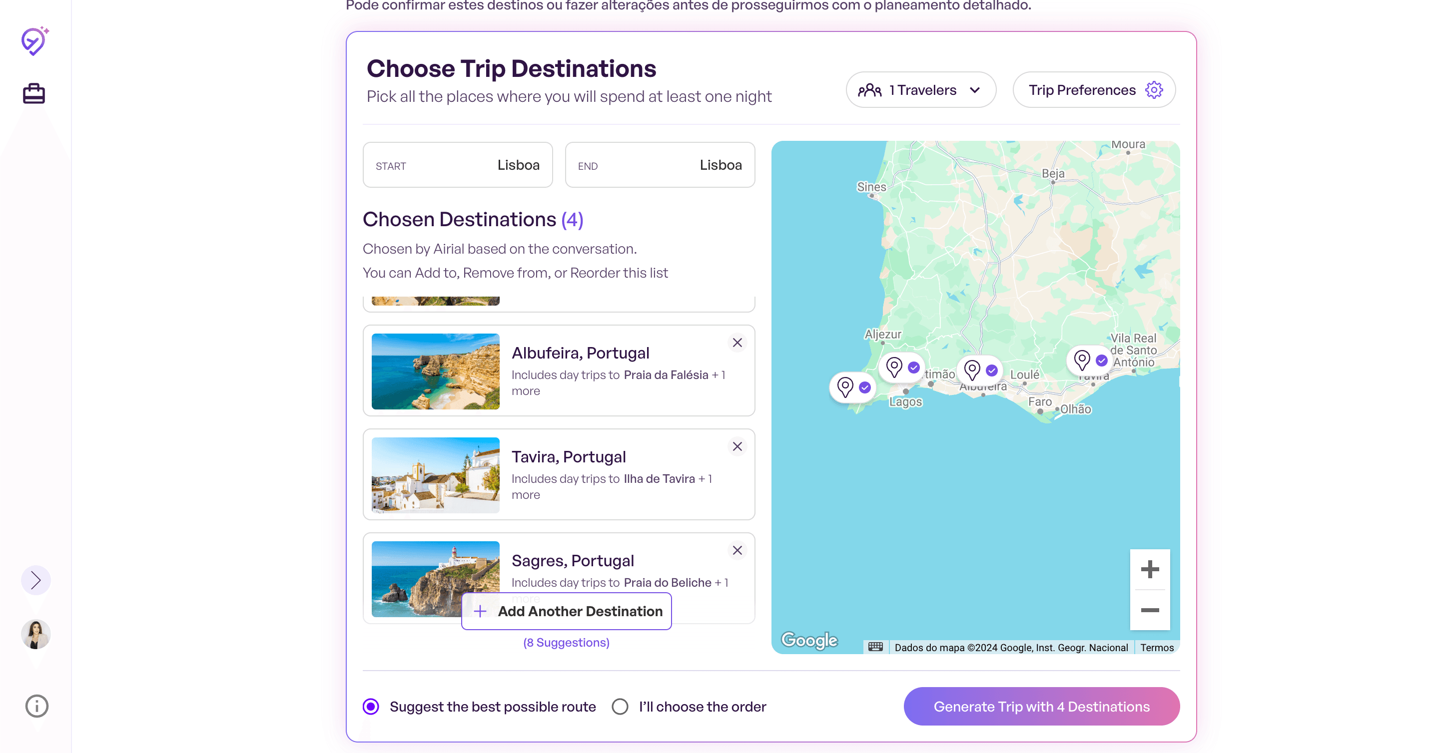 Step #14: Cliquem em "+ Add Another Destination"