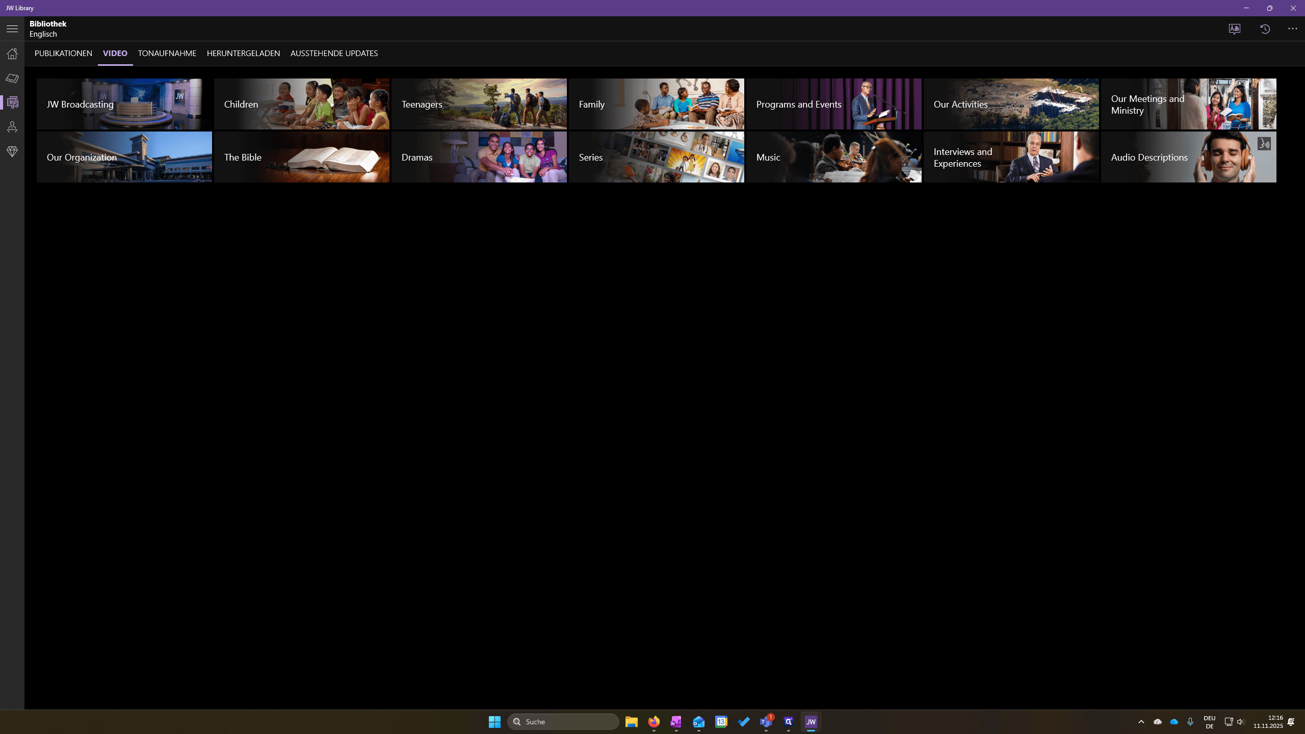 Step #20: Click on "JW Broadcasting"
