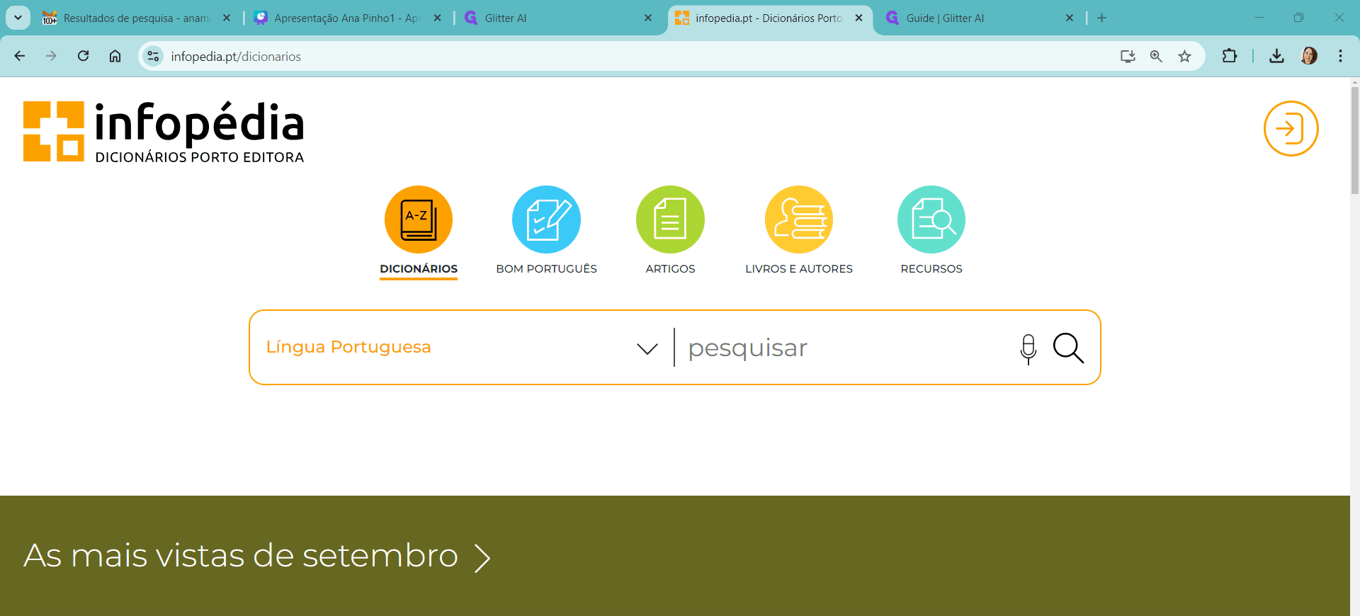 Step #3: Infopédia
