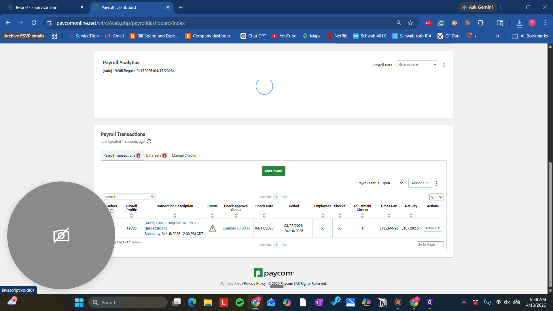 Step #18: Click on "Data Sets"