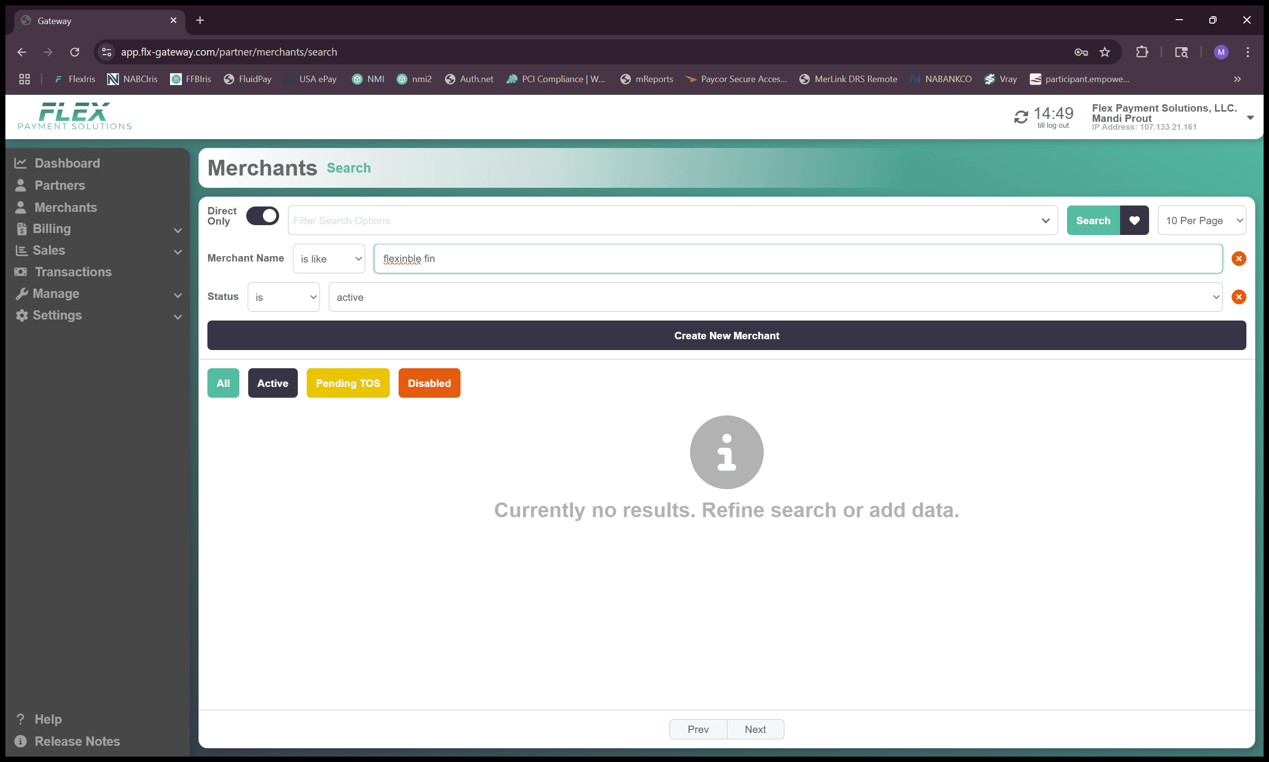 Step #3: Search Store Name