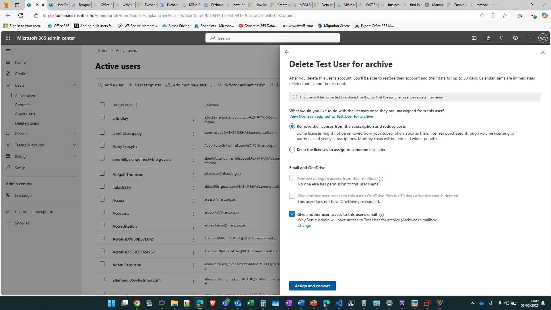 Step #17: Click on "Assign and convert"