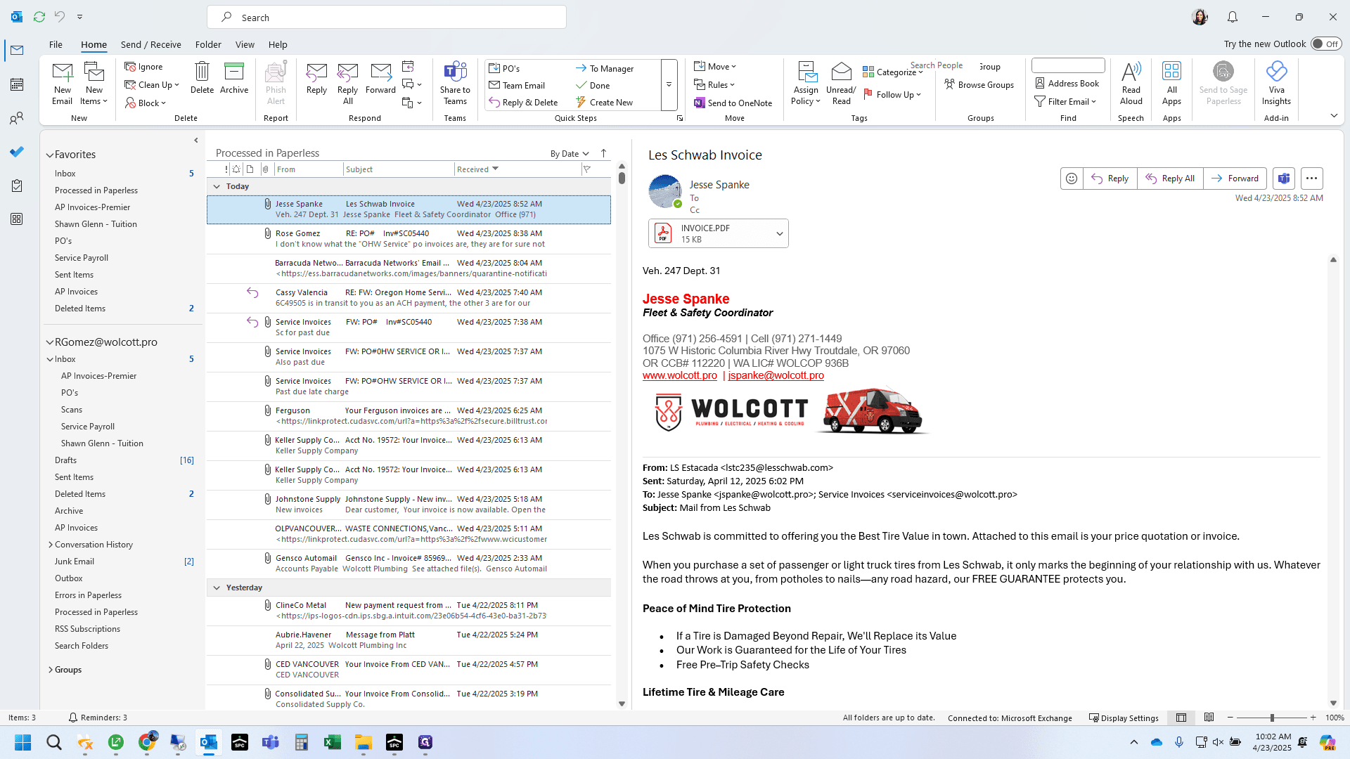 Step #2: Type Delivery number in your email search box