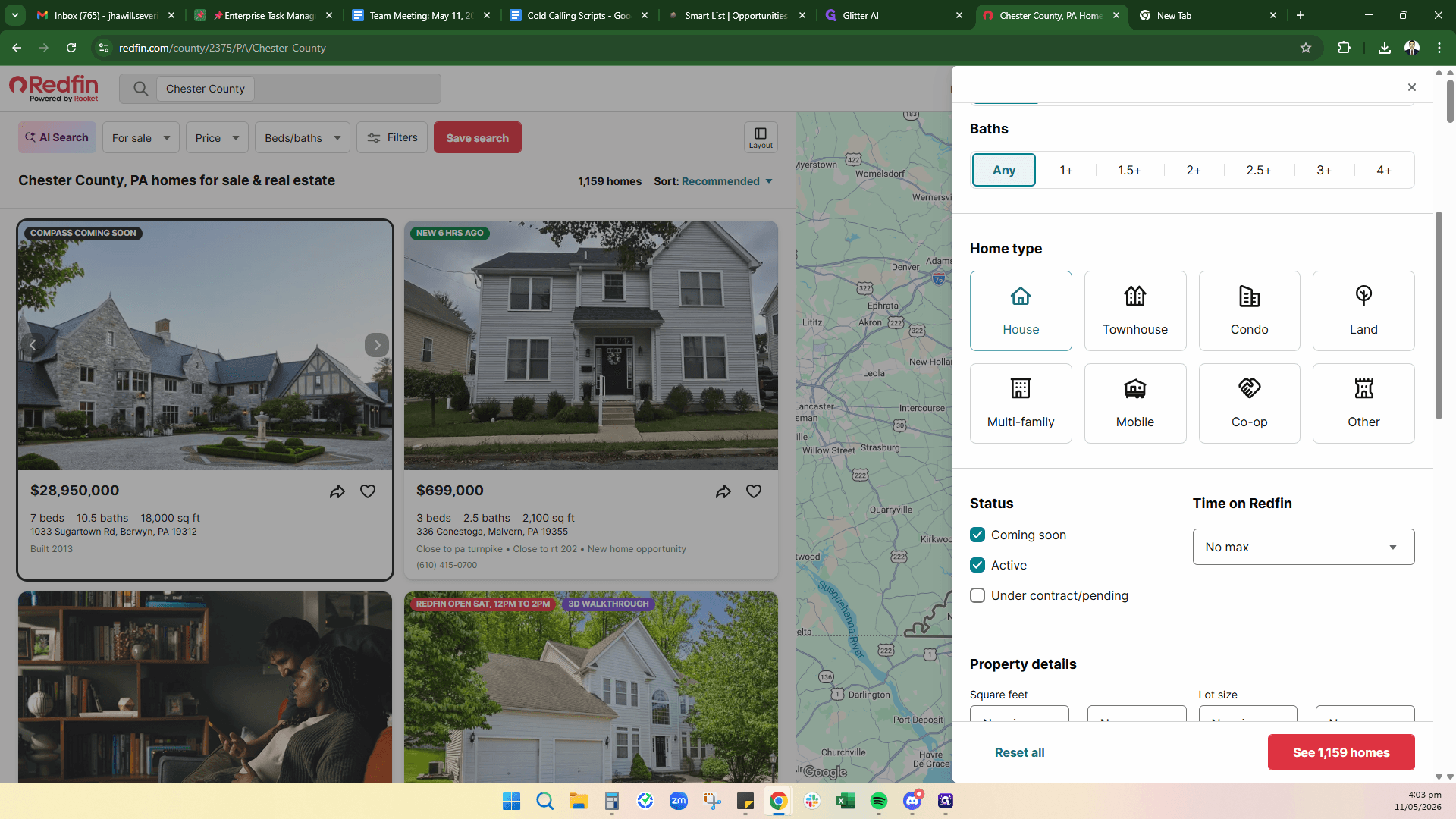 Step #4: Under the Home type section, select House.